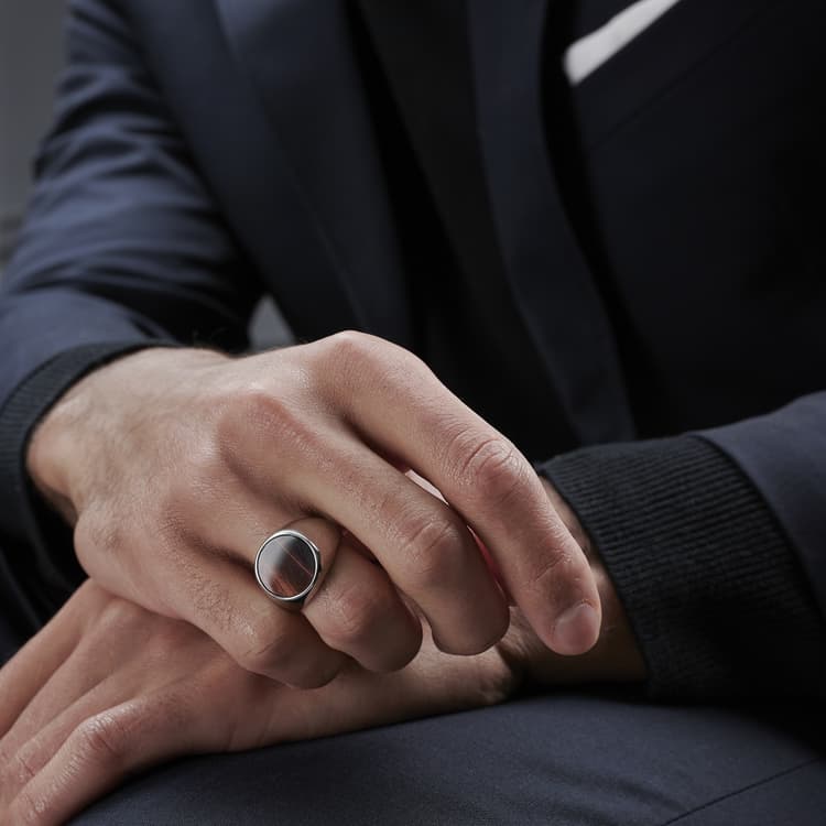 Lanty Silver-Tone Makt Ring | In stock! | Lucleon