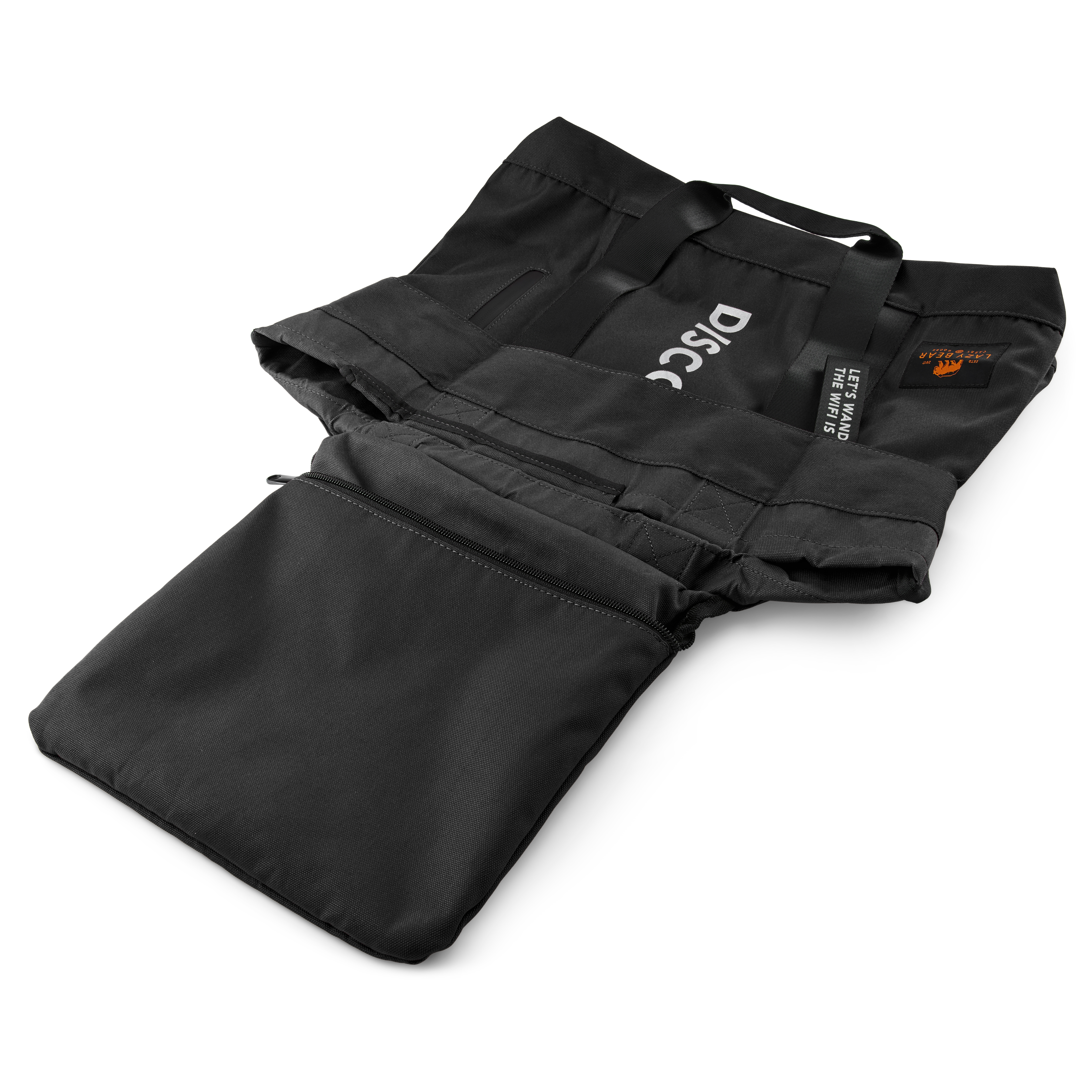 Черна сгъваема чанта Lamair - 5