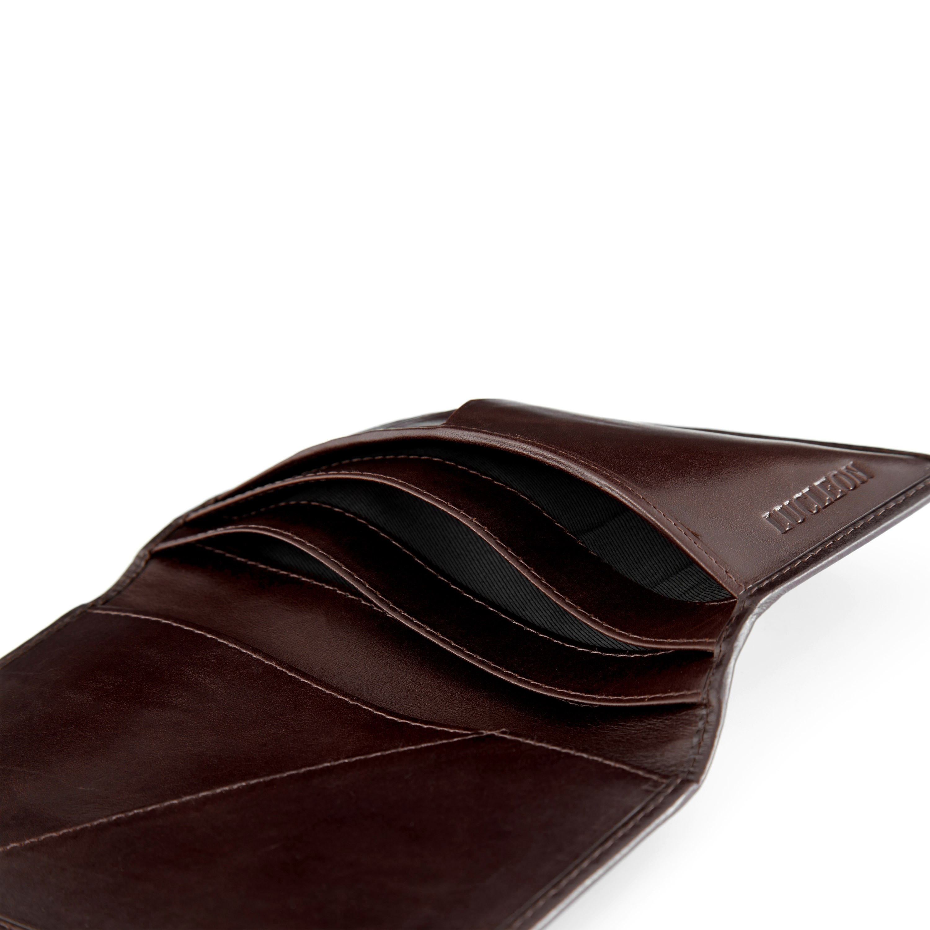 Dunkelbraune Jasper Reisepass Geldbörse - 6