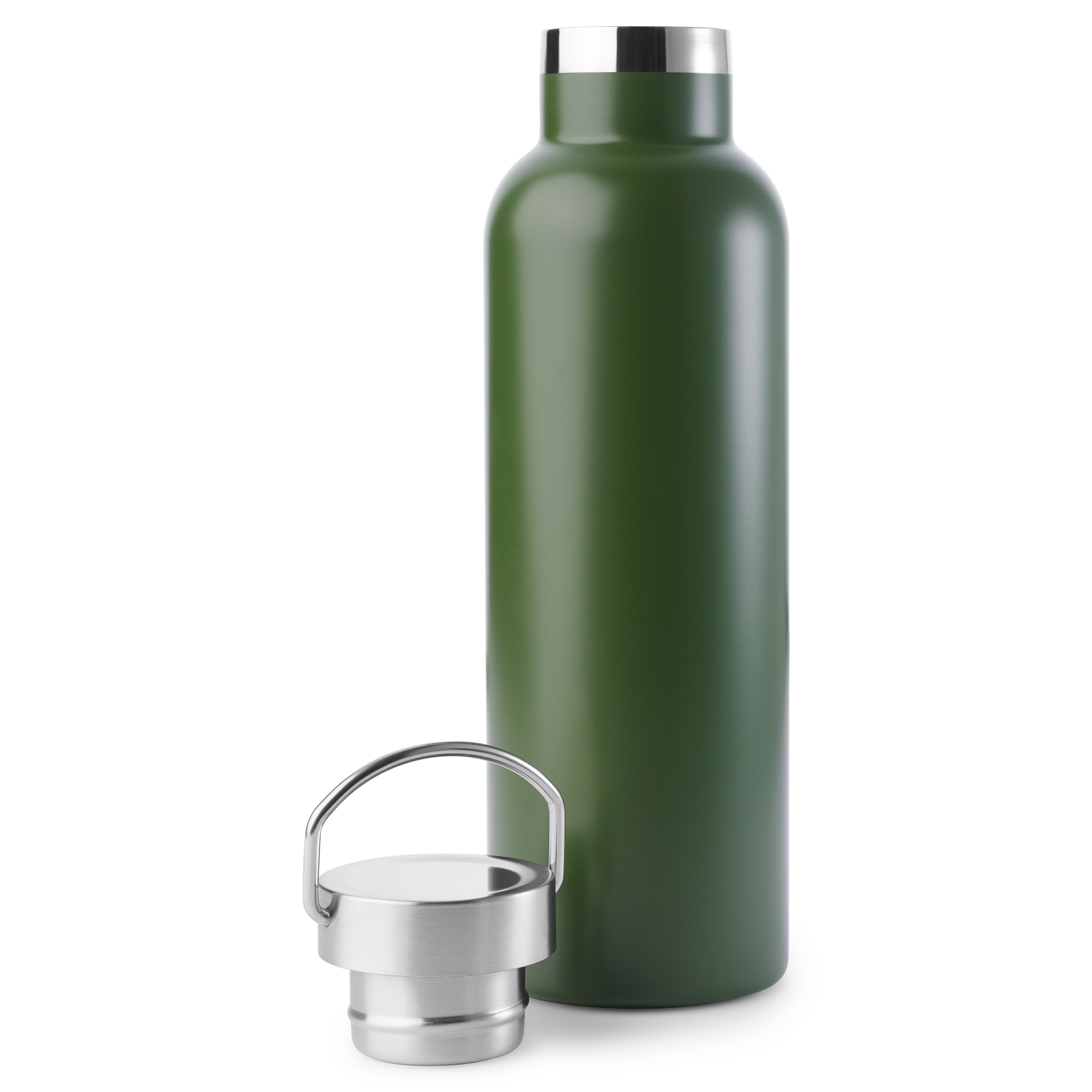 Katonazöld vákuumos kulacs 750 ml - 2