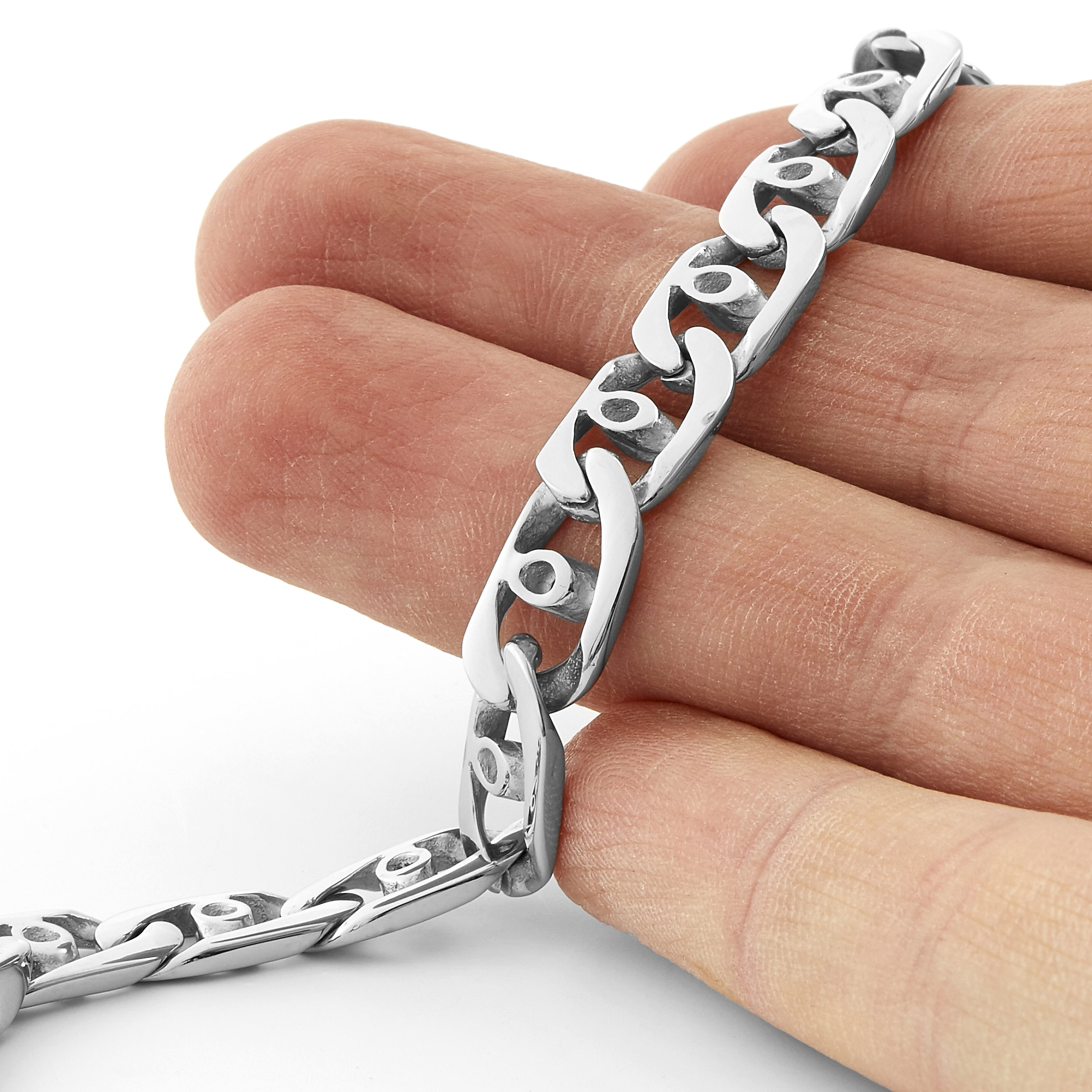 Flaches Kettenarmband - 4