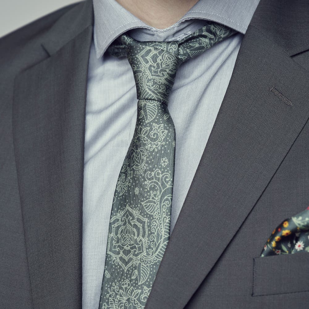 hover: Bernie Silk Boho Tie hover: Bernie Silk Boho Tie
