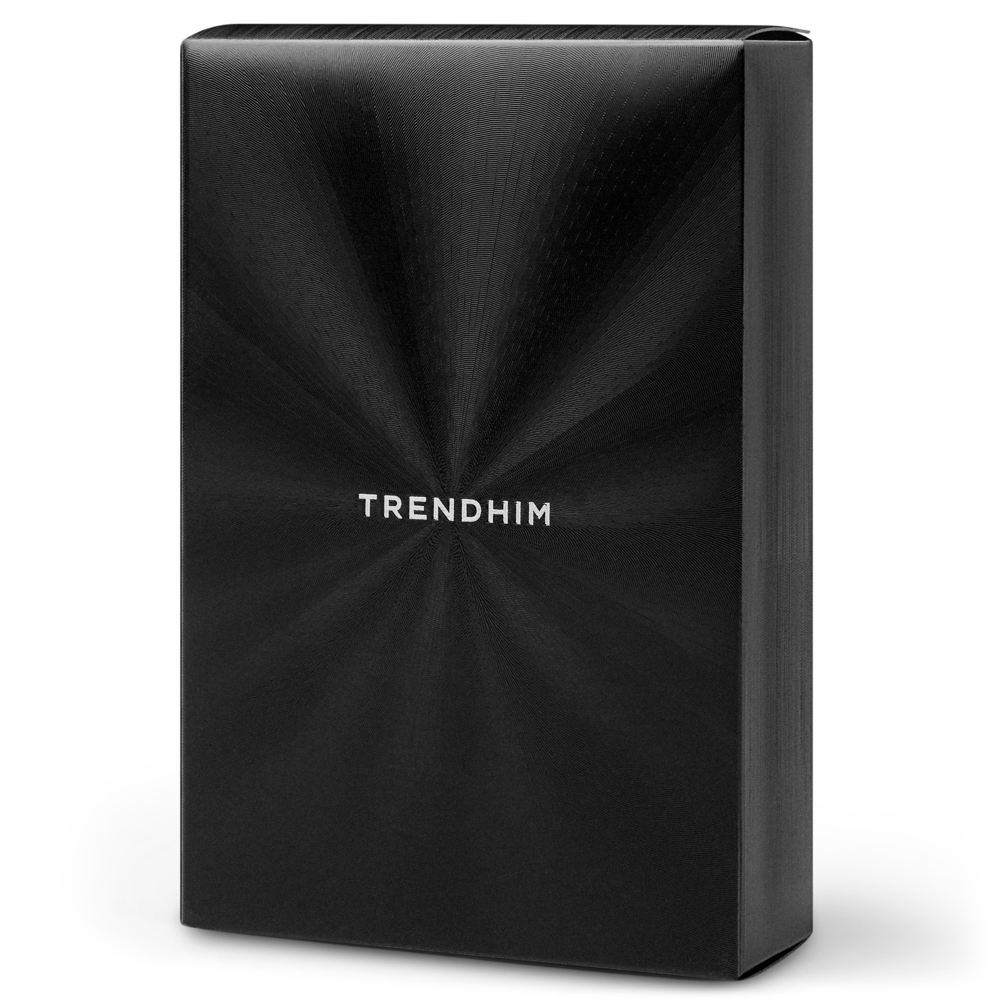 Baraja de cartas a prueba de agua con diseño de rayos de sol en negro - 1