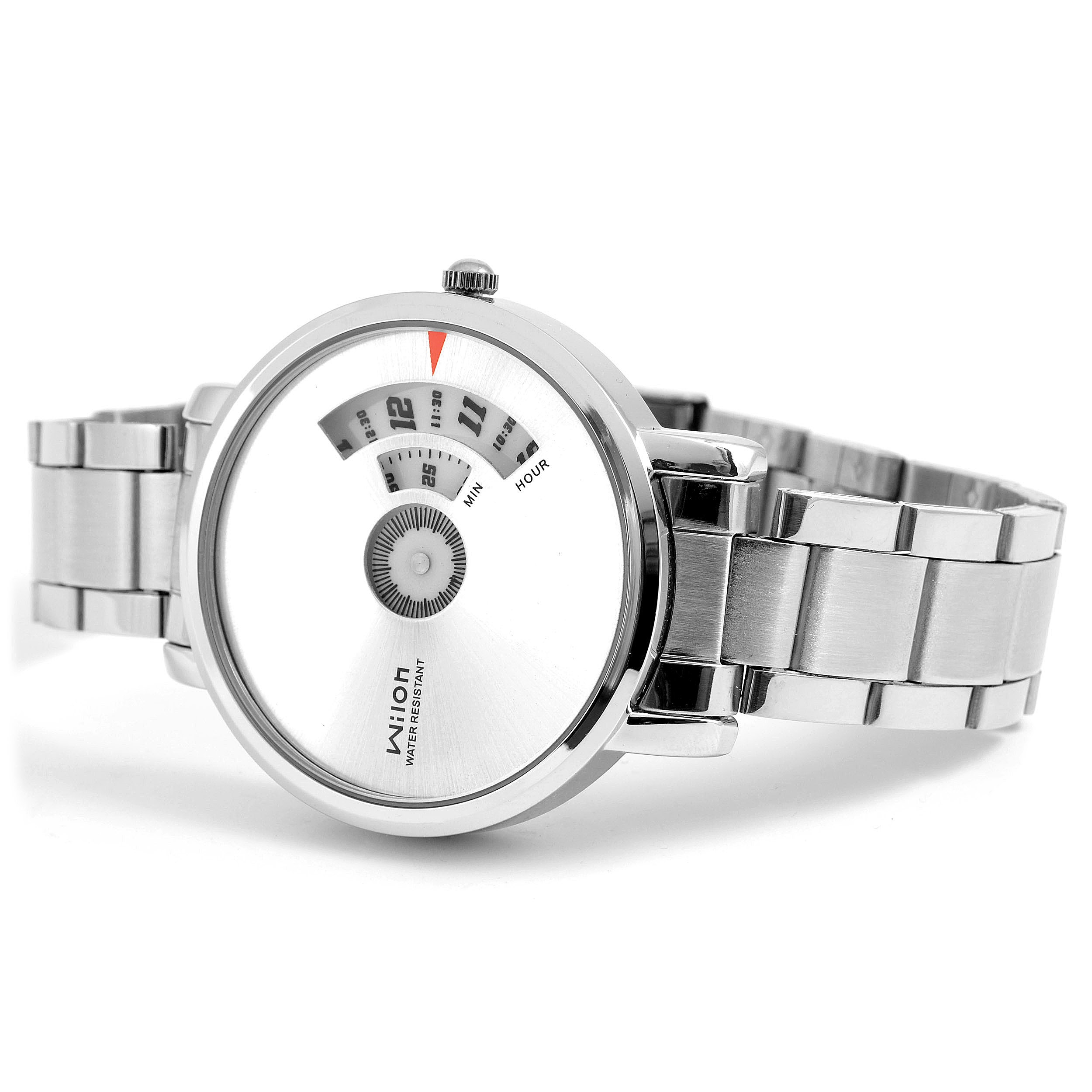 Silver Circle Watch - 3