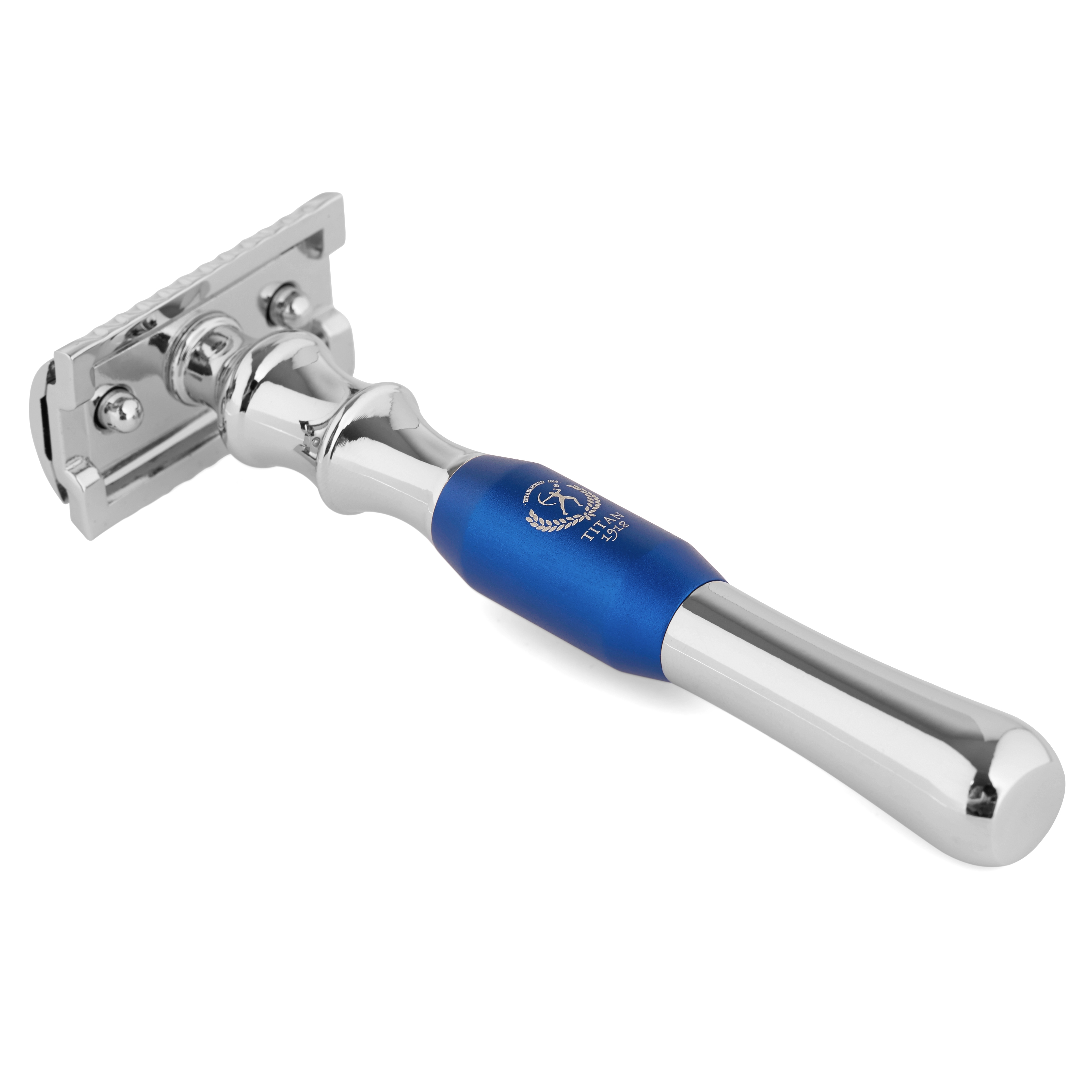 Sinine ja hõbedatooni kaitsega žilett - 3