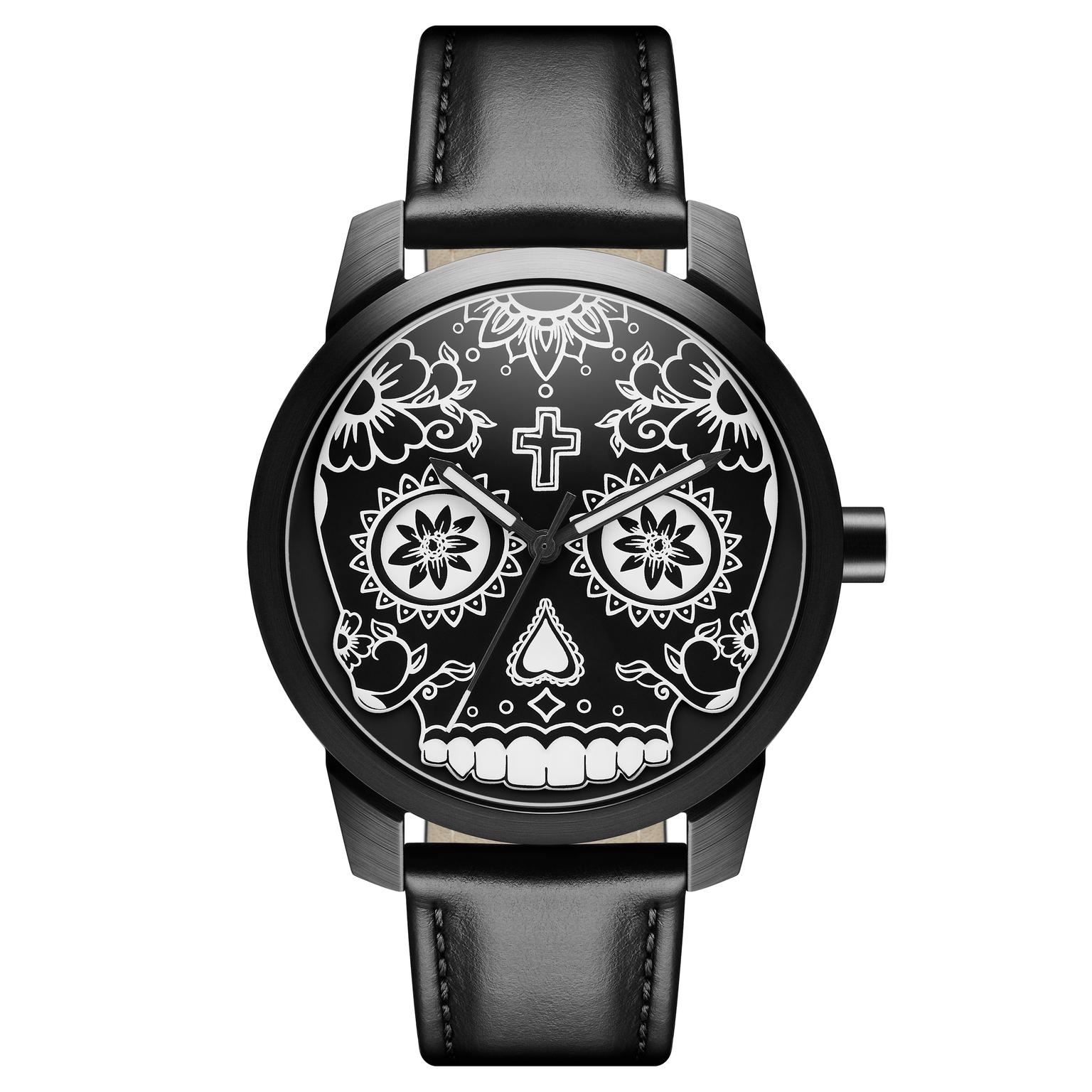 Todos | Ρολόι Χειρός Black Skull Day of the Dead Todos | Ρολόι Χειρός Black Skull Day of the Dead