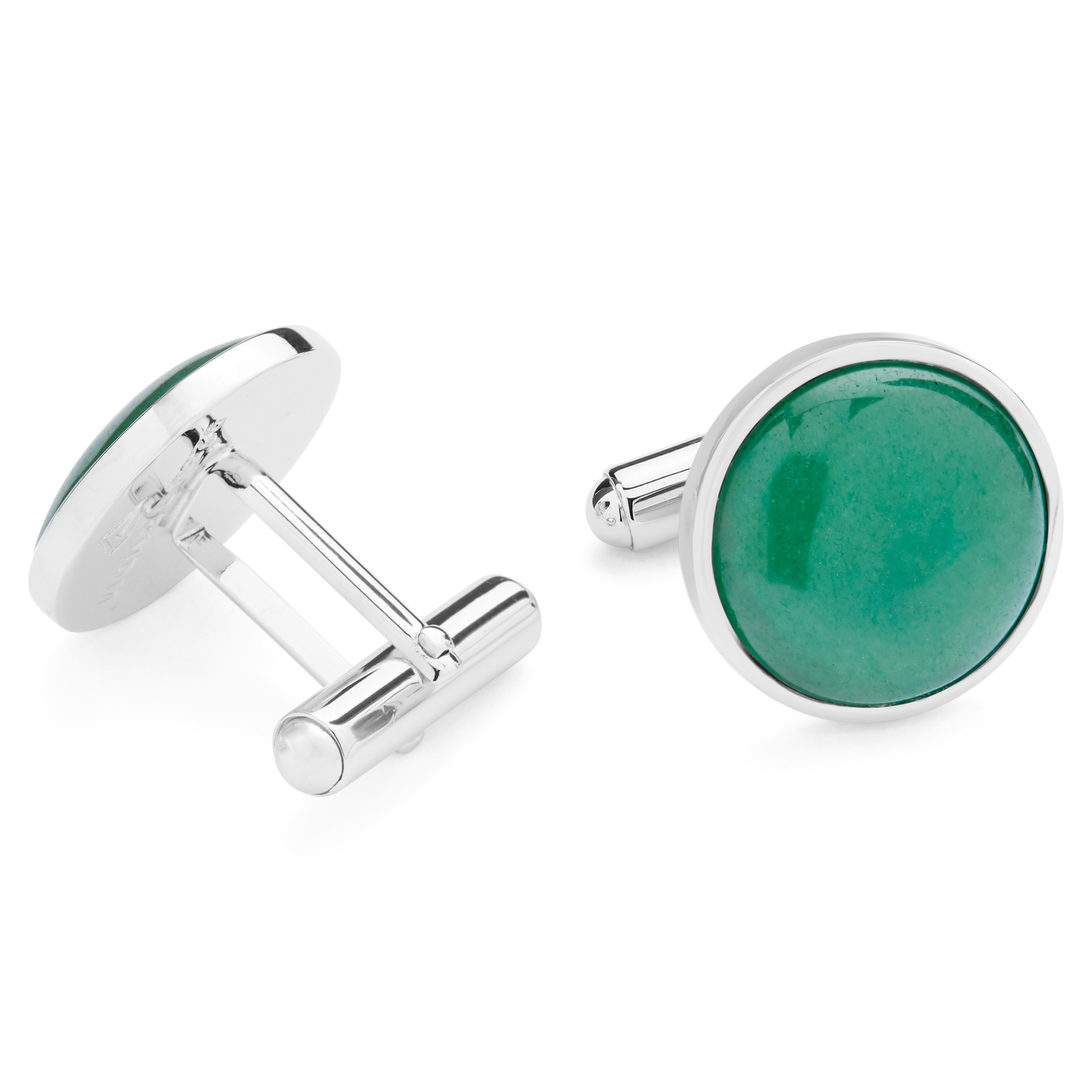 Aventurin 925s Nils Manchetknapper - 3