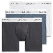 Calvin Klein | 3-pakning boxershorts (svart, blå og hvit) Calvin Klein | 3-pakning boxershorts (svart, blå og hvit)
