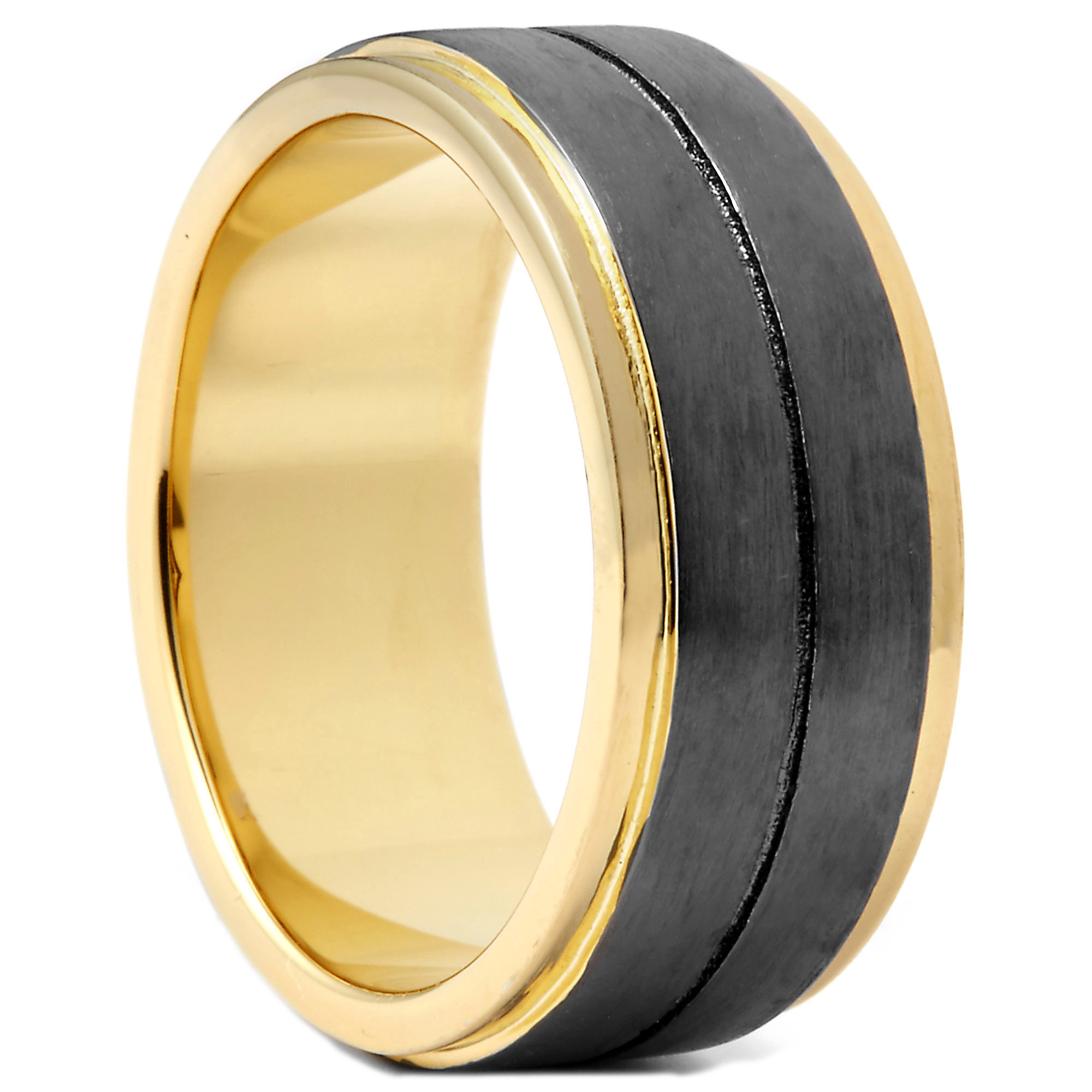 Walter Oxidierter Vergoldeter 925er Silber Ring - 1