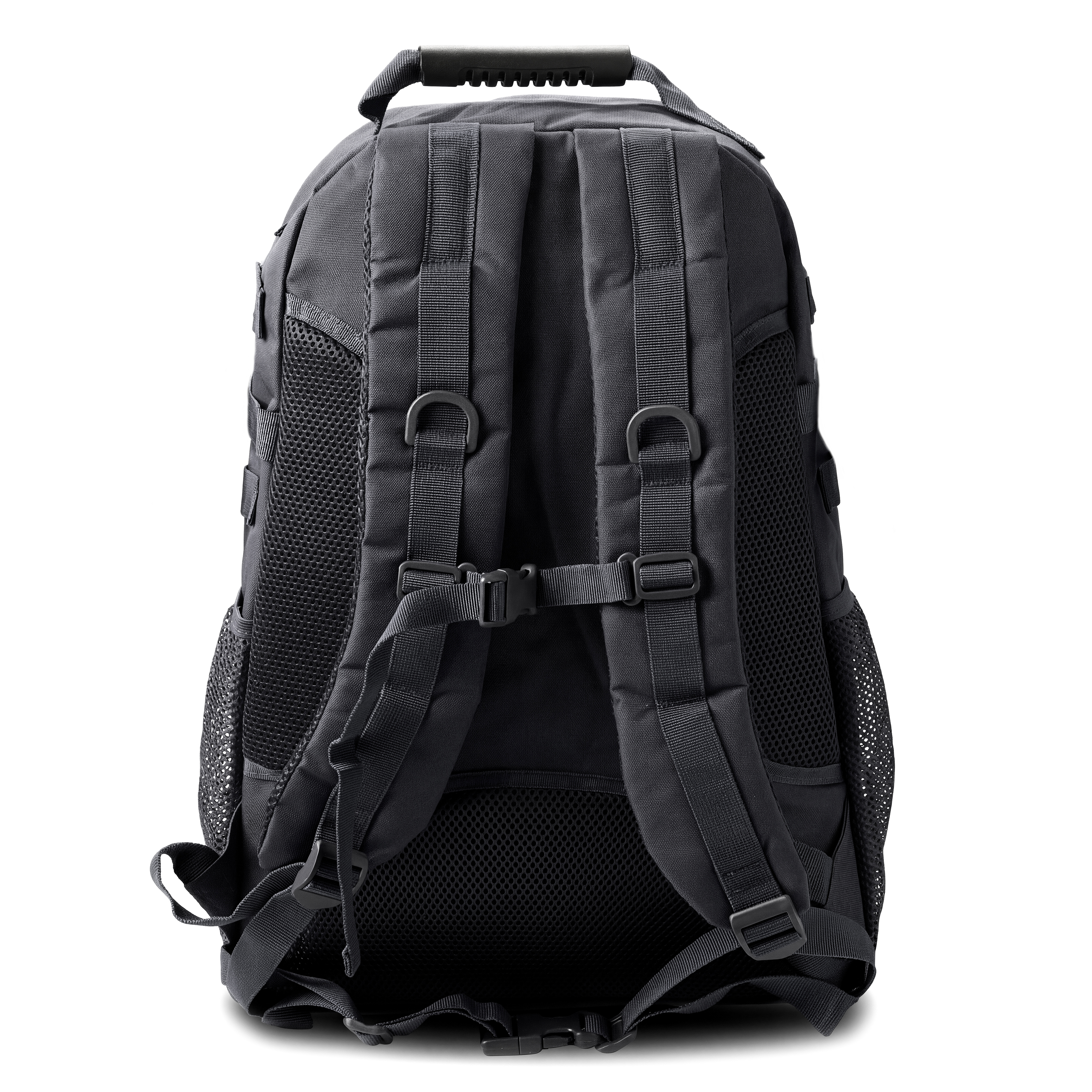 Expedition | Schwarzer taktischer Rucksack mit 35 L Volumen und mehreren Fächern sowie Patch-Fläche - 3