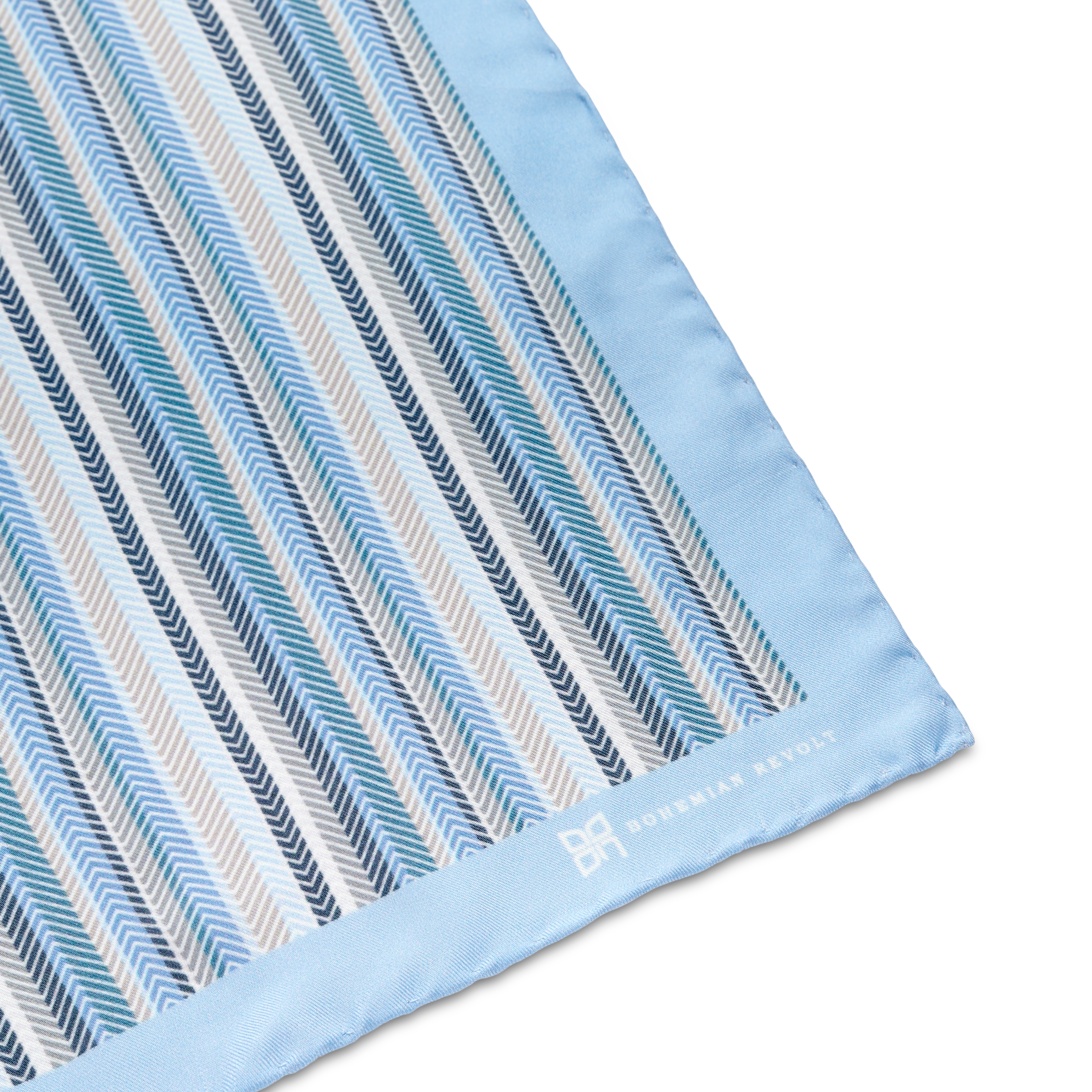 Bernard Brux selyem díszzsebkendő - 4