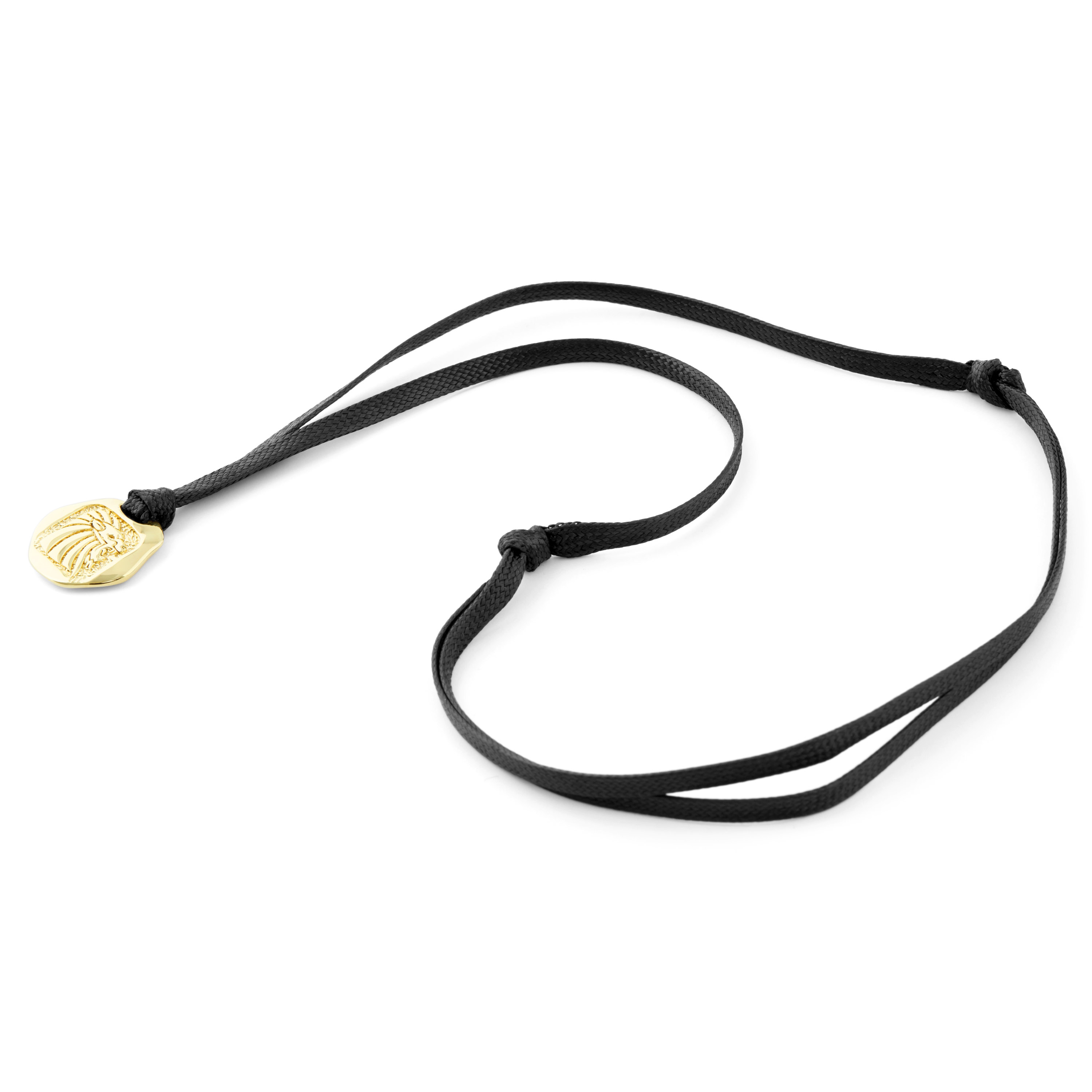 Gyllent 925s Halskjede med Løvemotiv - 5