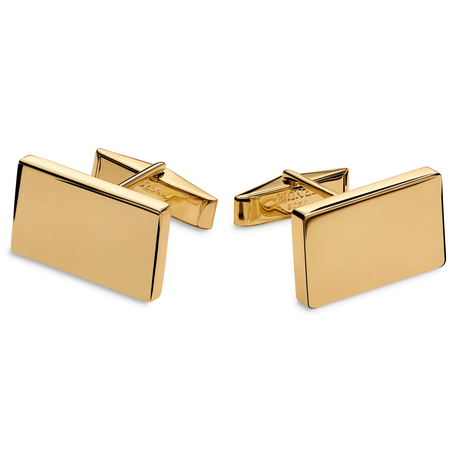 Gold 925s Classic Cufflinks Gold 925s Classic Cufflinks
