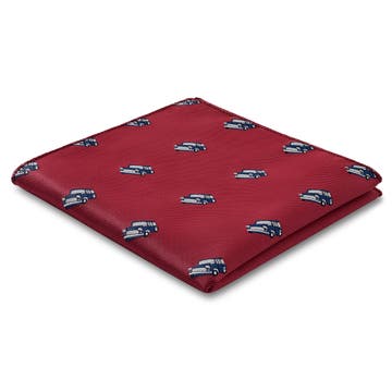 Motos | Red Big Car Pocket Square Motos | Red Big Car Pocket Square