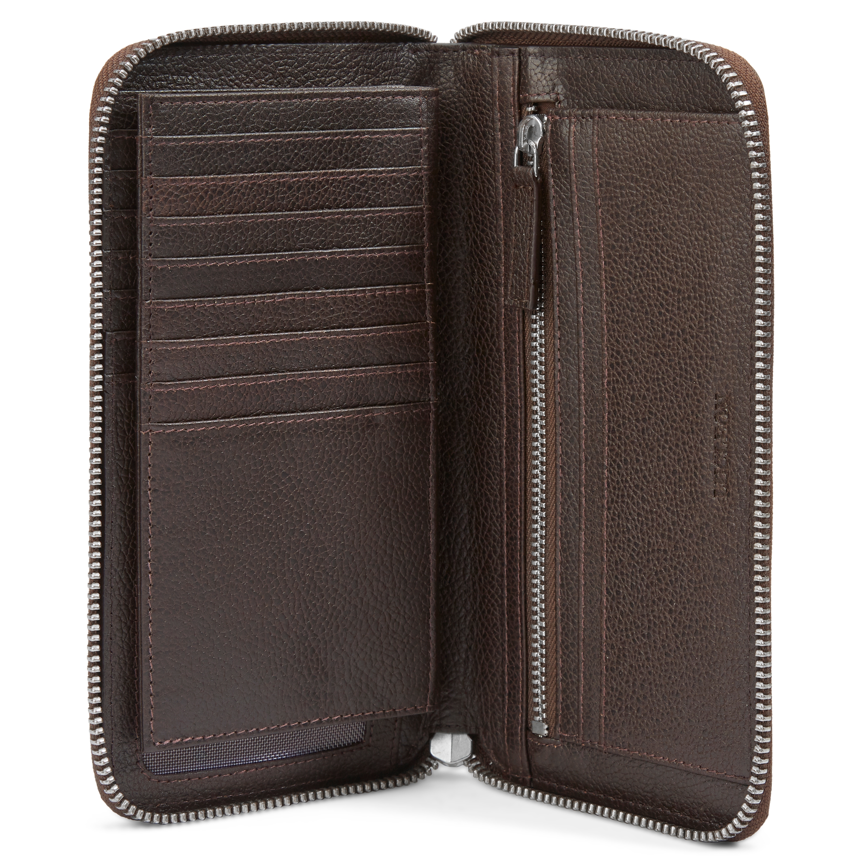 Lauri Mørkebrun RFID-Blokkerende Lommebok - 3