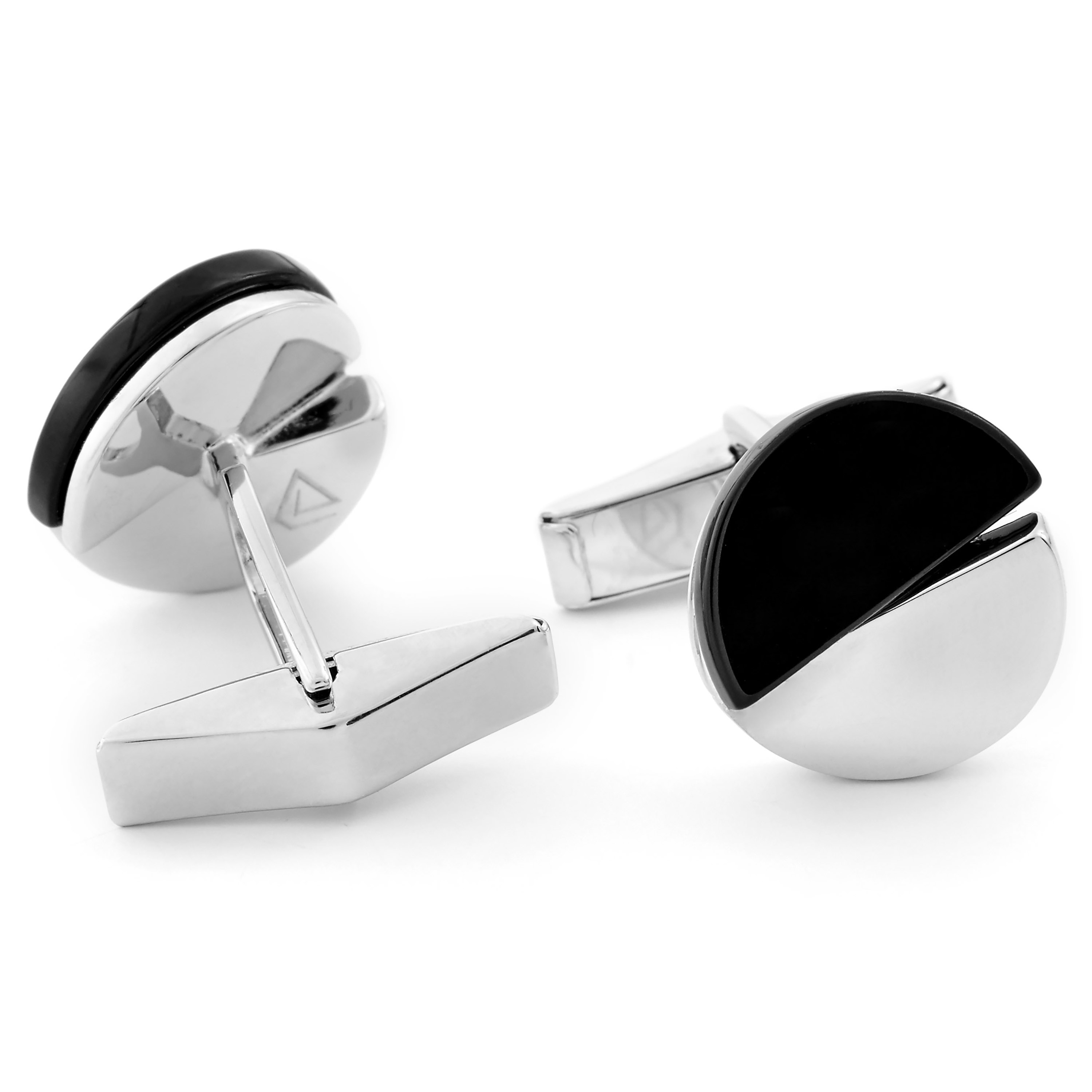 Gemelli in argento 925 Yin Yang - 2