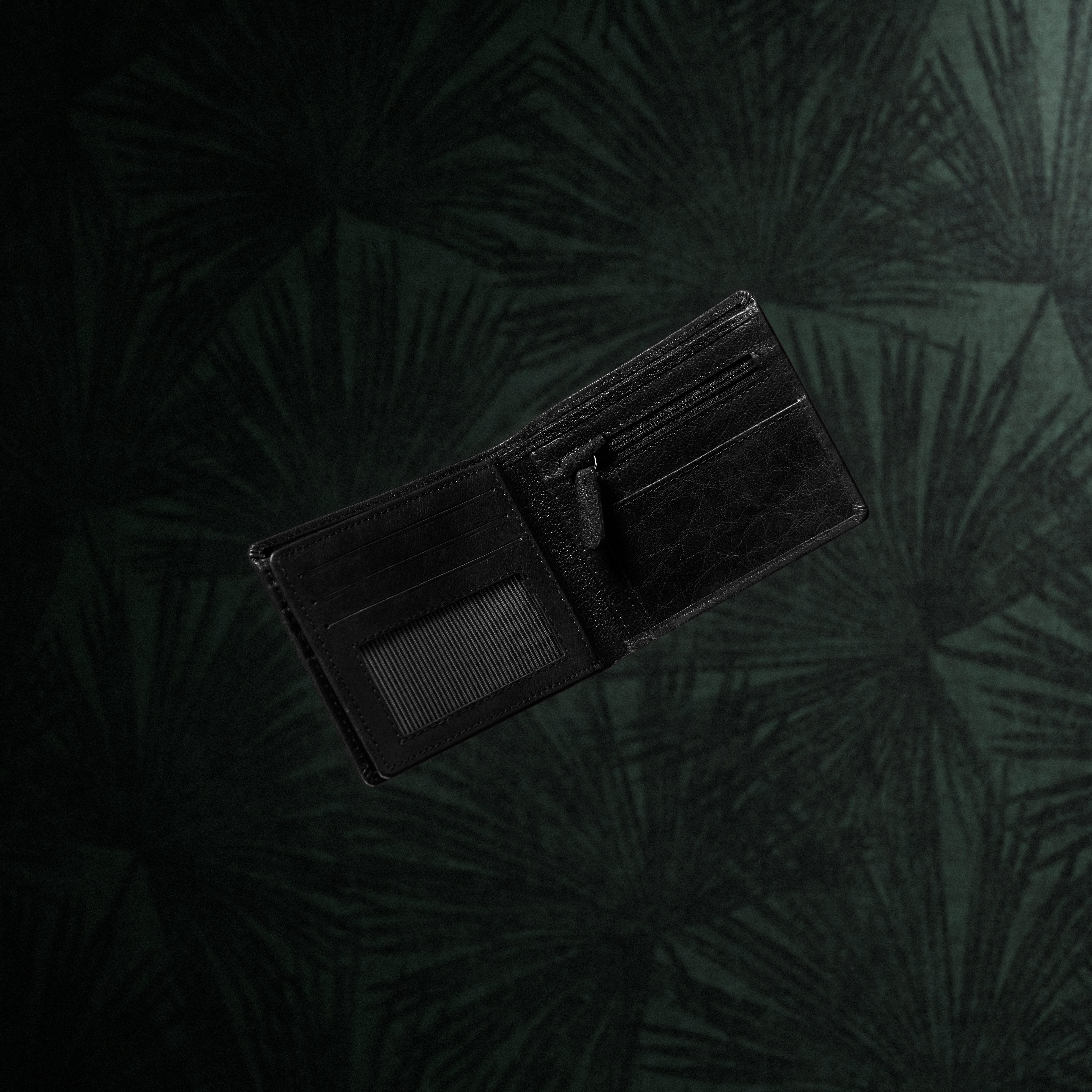 Svart Slim Kalifornien Läder - 5