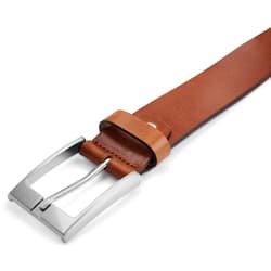 Cintura In Pelle Pieno Fiore Marrone Per Fibbie Firmate Jeans Da - Foto 12