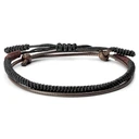 Will Schwarzes Armband Duo Will Schwarzes Armband Duo