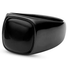 Black Onyx Men's Rings