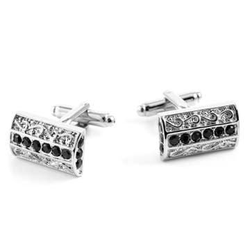 Rectangular Bling Cufflinks Rectangular Bling Cufflinks