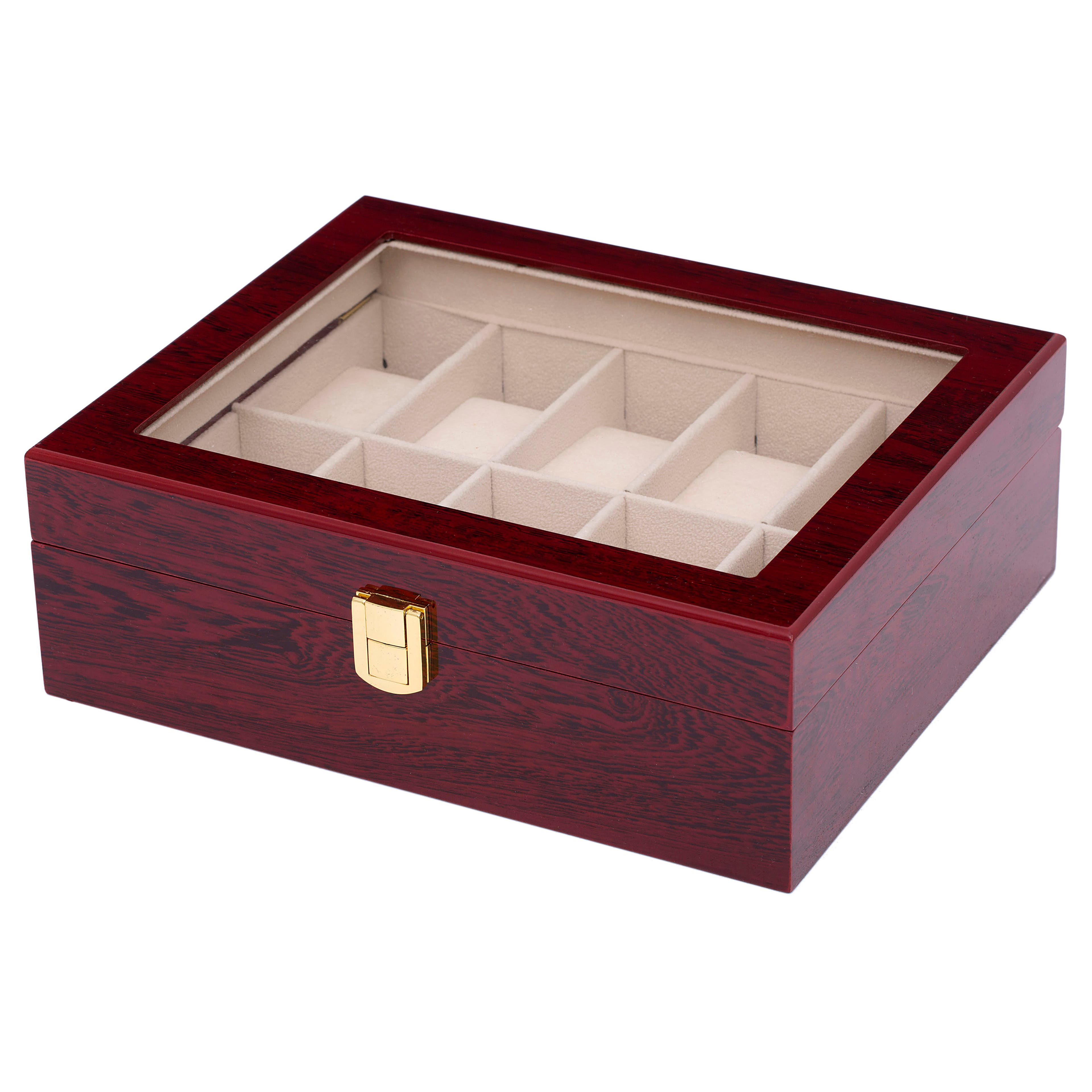 Rosewood Watch Case - 10 Watches