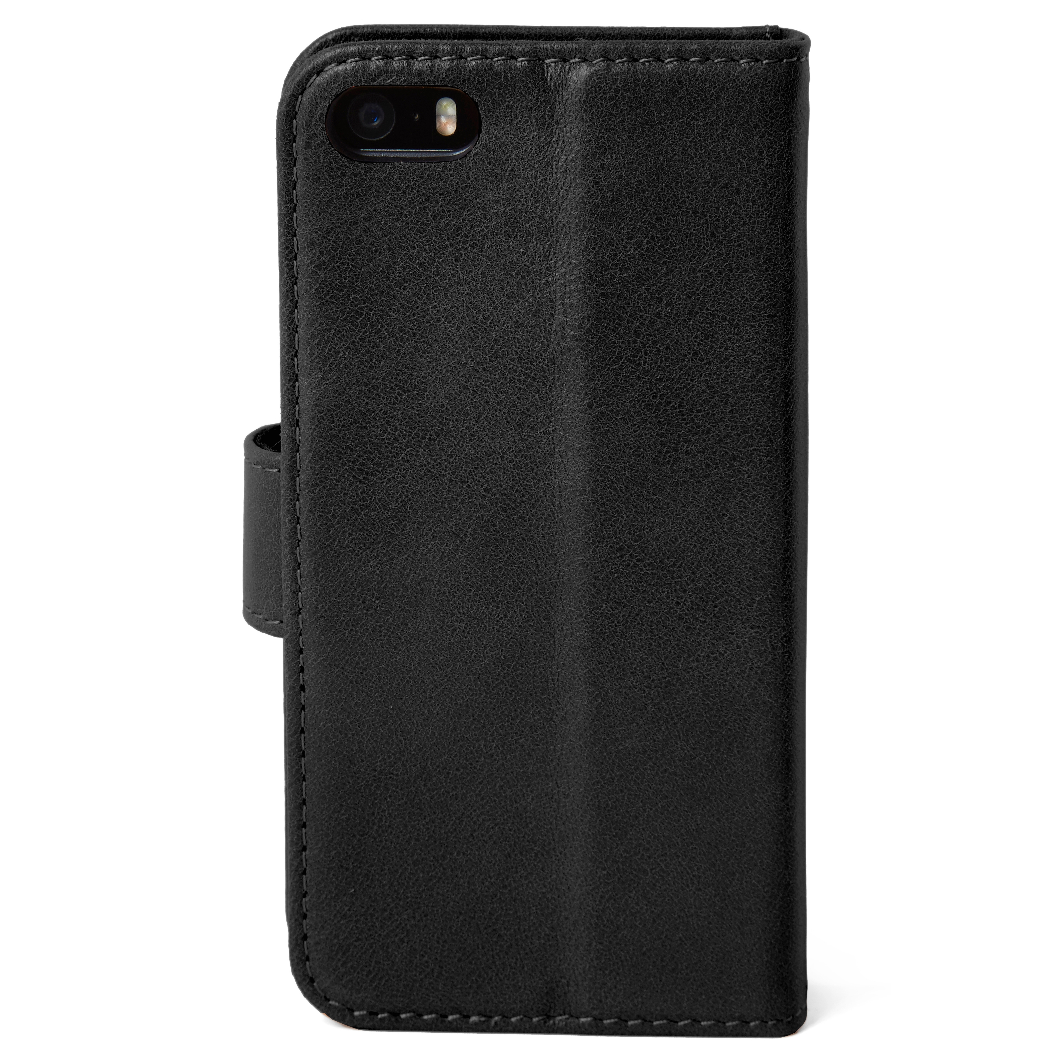 iPhone 6 Black Leather Case - 1