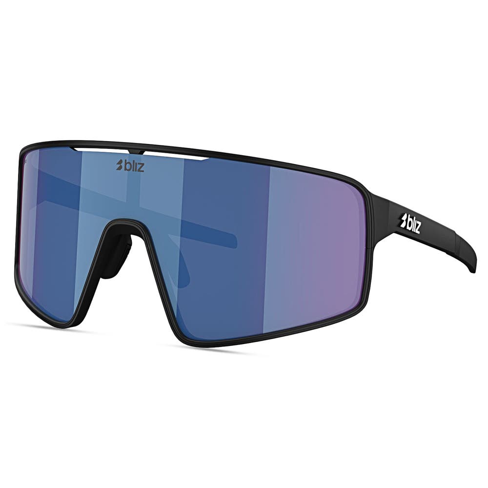 hover: Black & Blue Wrap-Around Sunglasses | Bliz 0ZB7015 hover: Black & Blue Wrap-Around Sunglasses | Bliz 0ZB7015