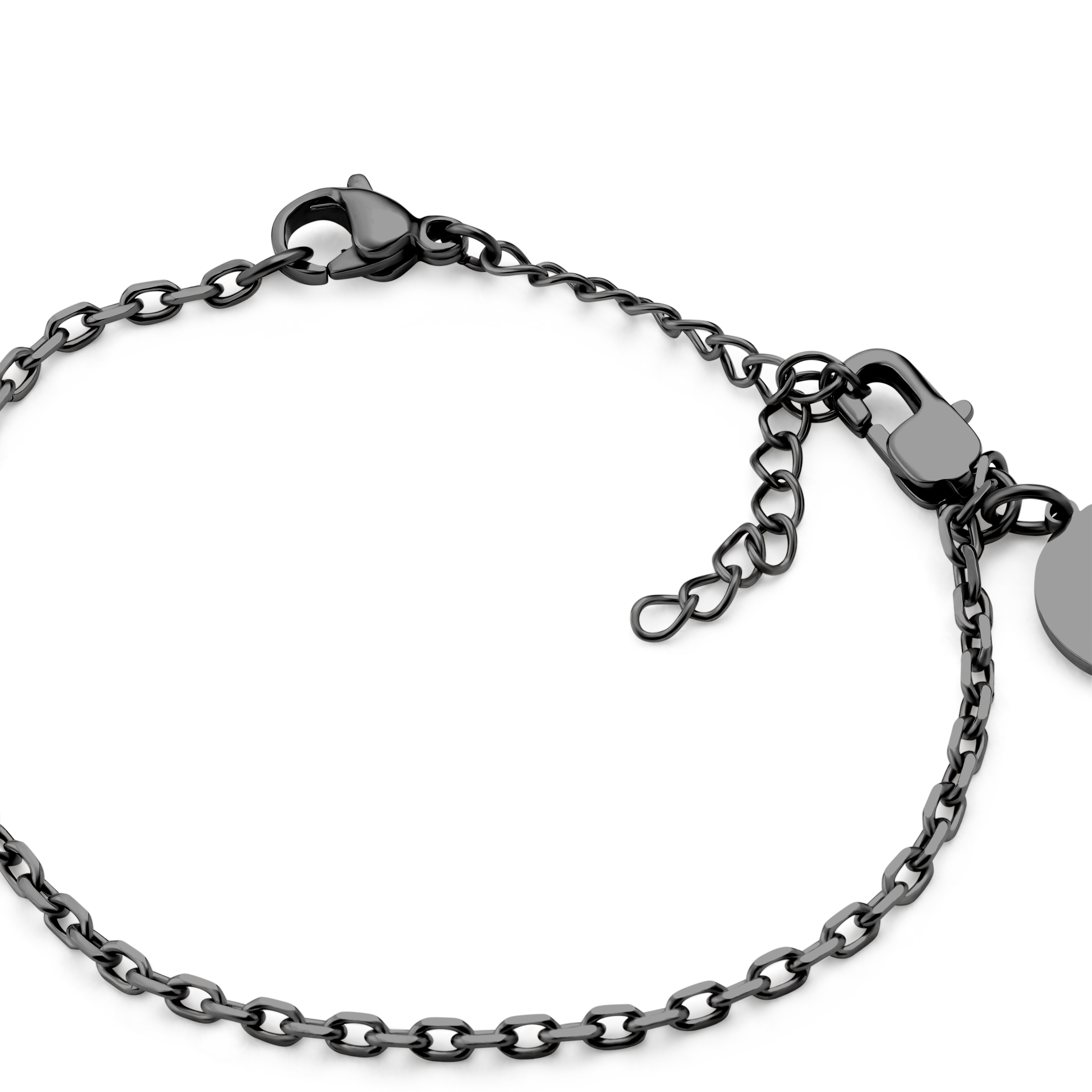 Aproces pagarinātājs no 304L nerūsējošā tērauda melnā tonī, 5 cm - 2