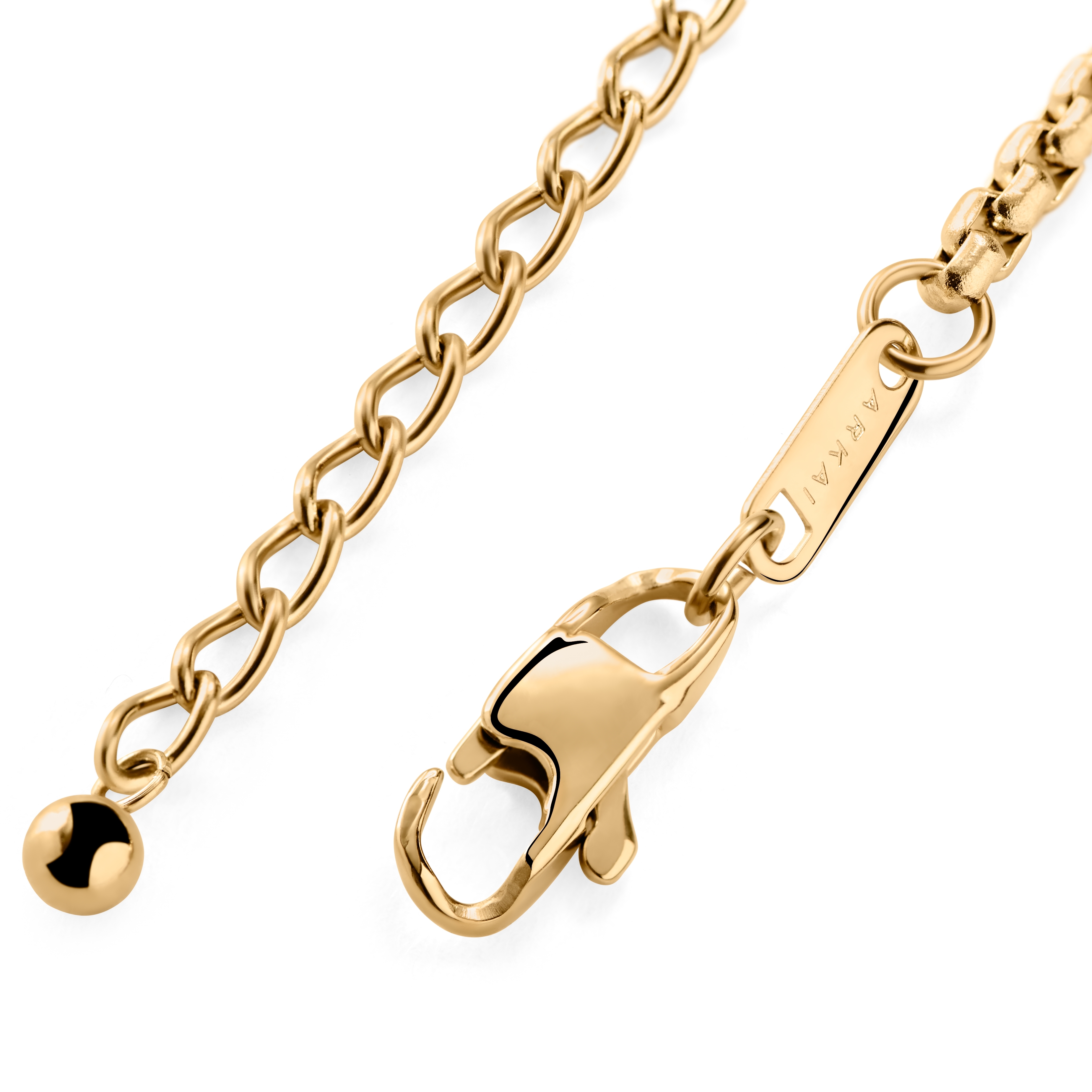 Atlas | Gold-tone Stainless Steel North Star Pendant Necklace - 6