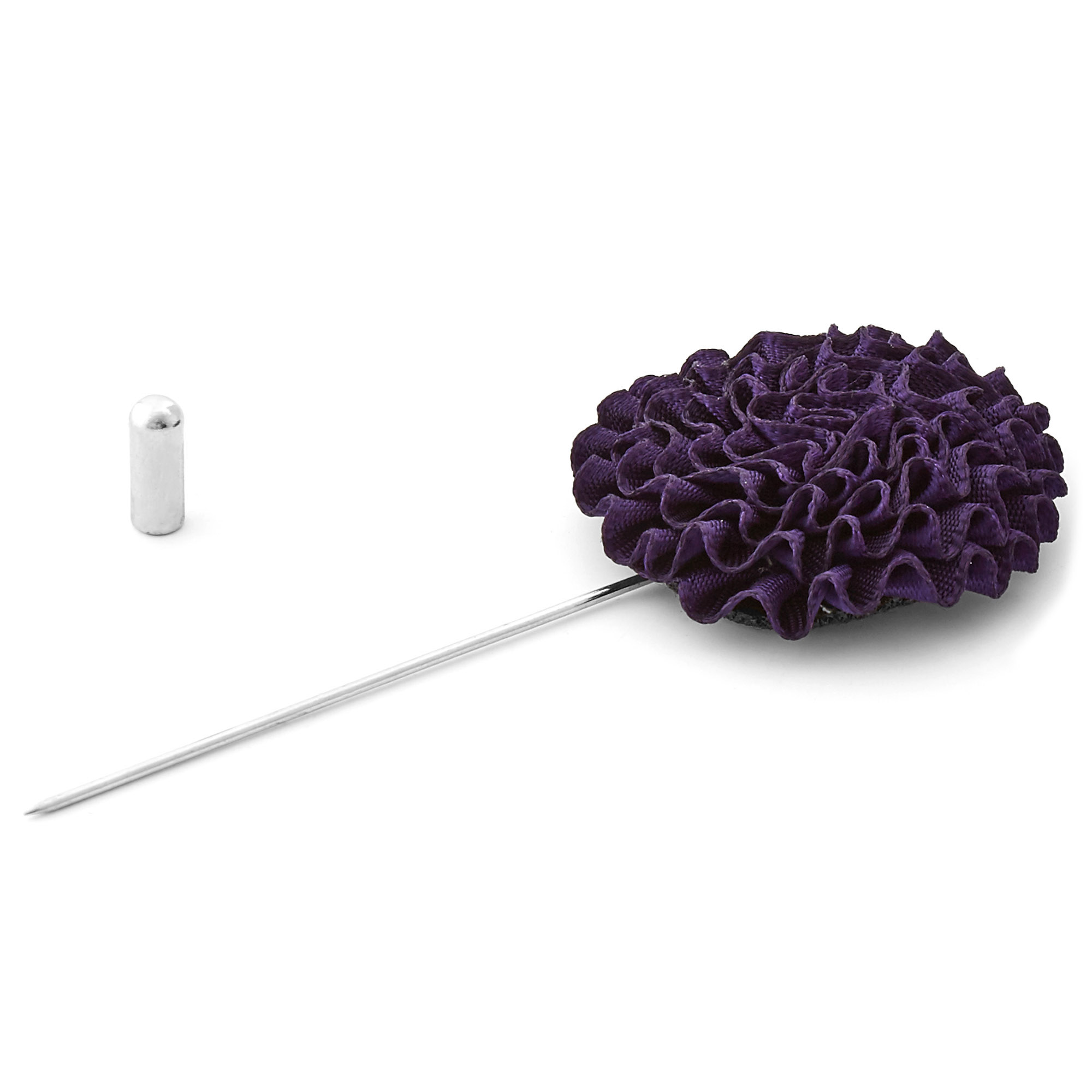 Fialová púpava do klopy - 2