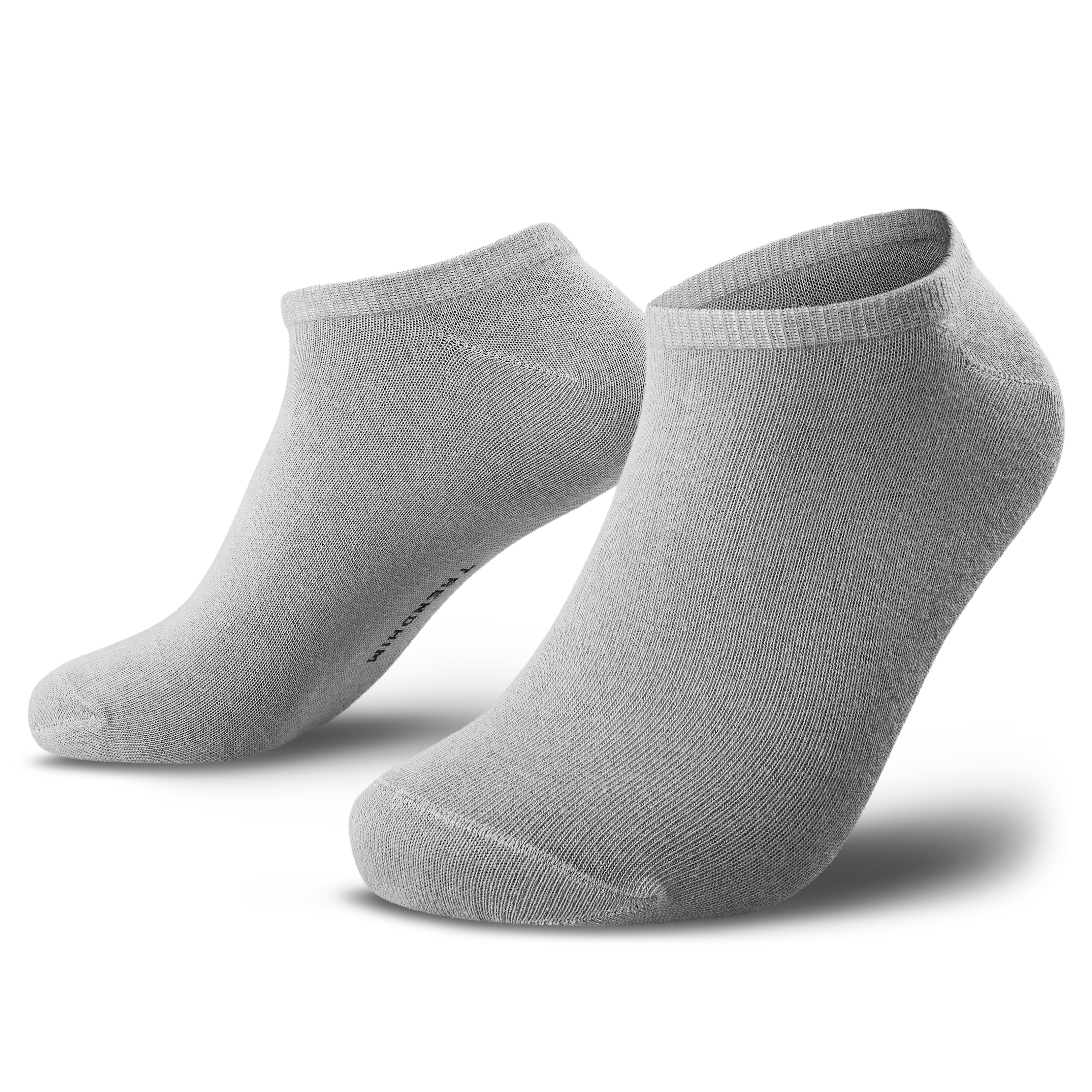 TrueFeel | 3-Pack Light Gray Cotton Ankle Socks - 2