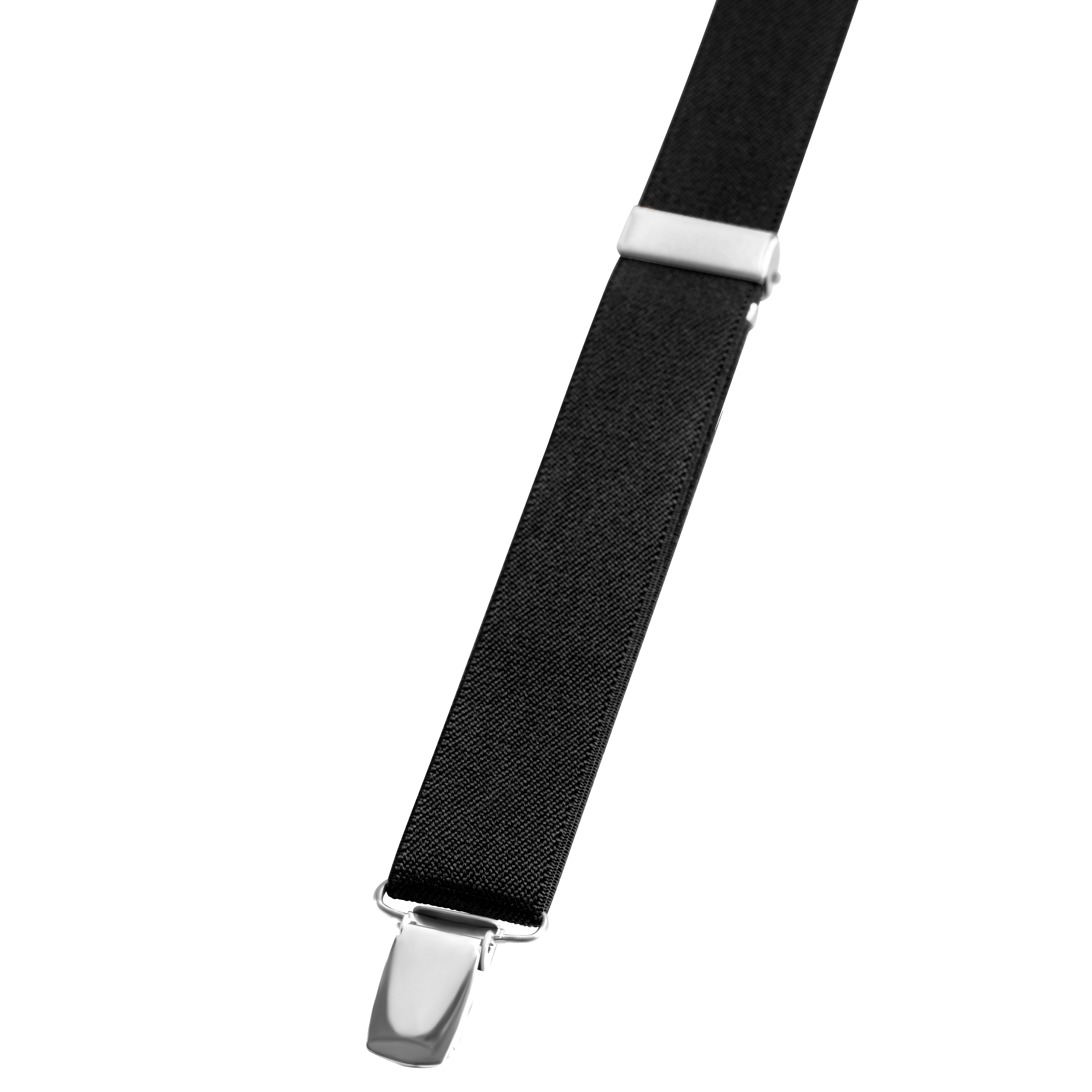 Vexel | Schwarz Slim Clip-on X-back Hosenträger - 3