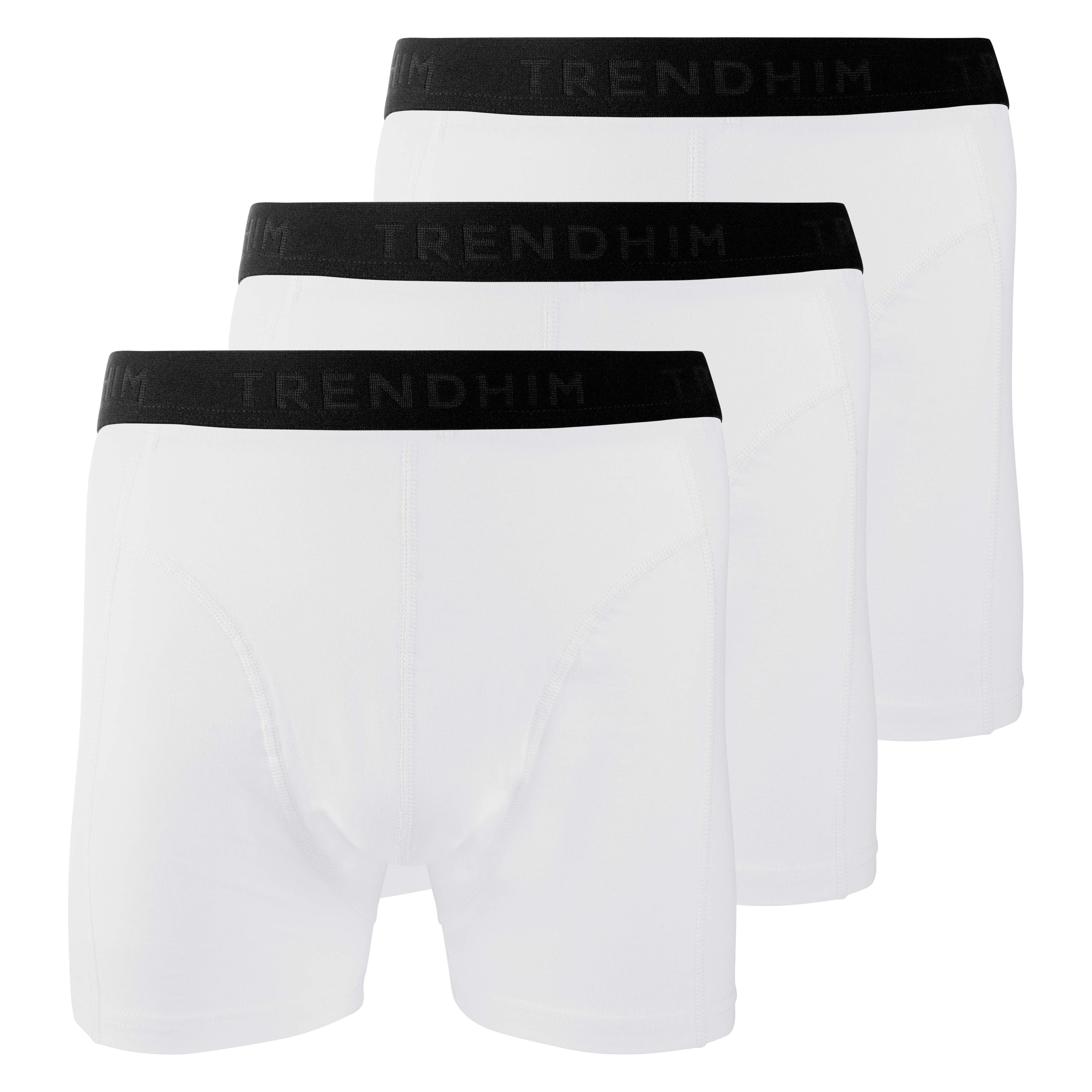 TrueFeel | Lot de 3 boxers blancs en bambou