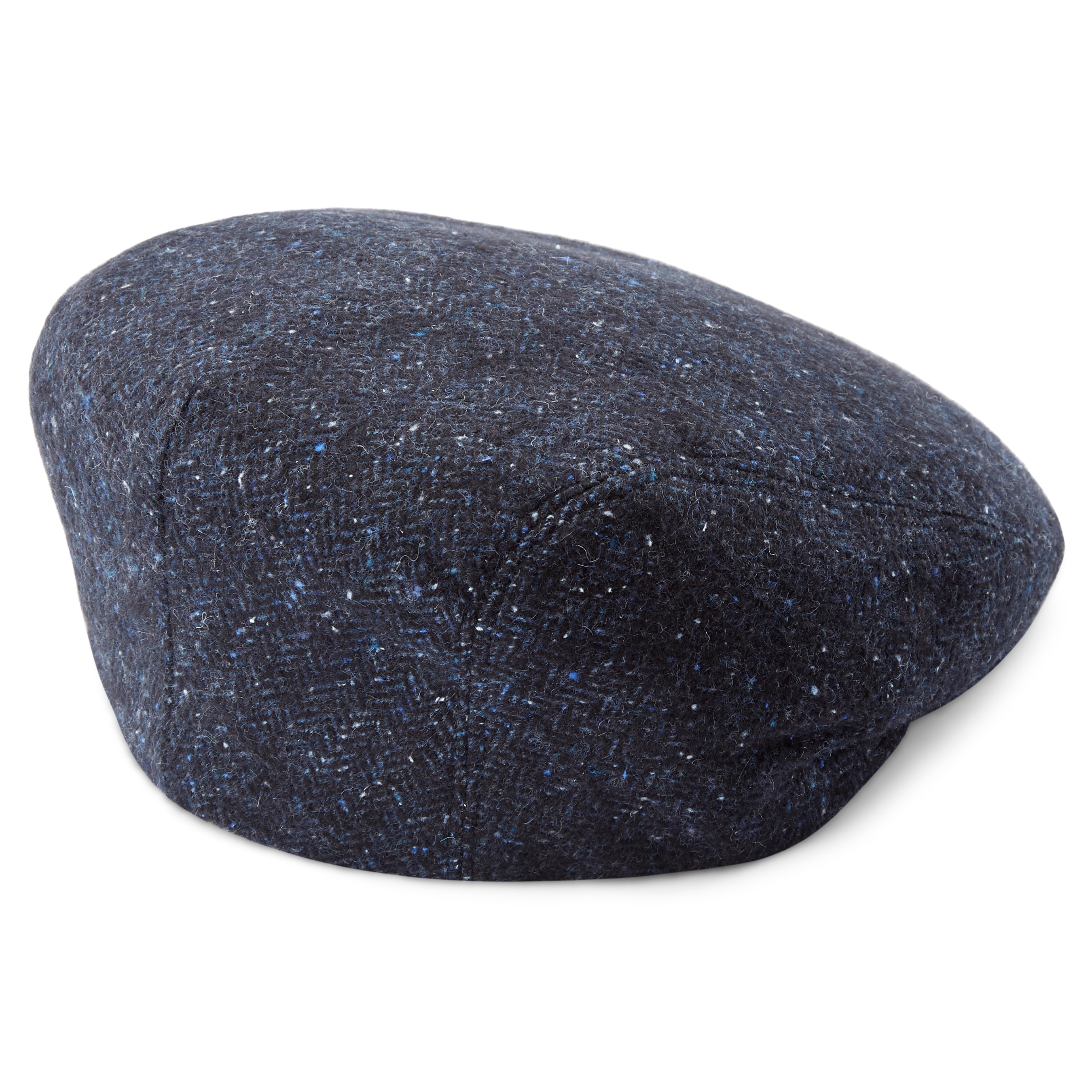 Fido | Deep Blue Patterned Flat Cap | In stock! | Fawler
