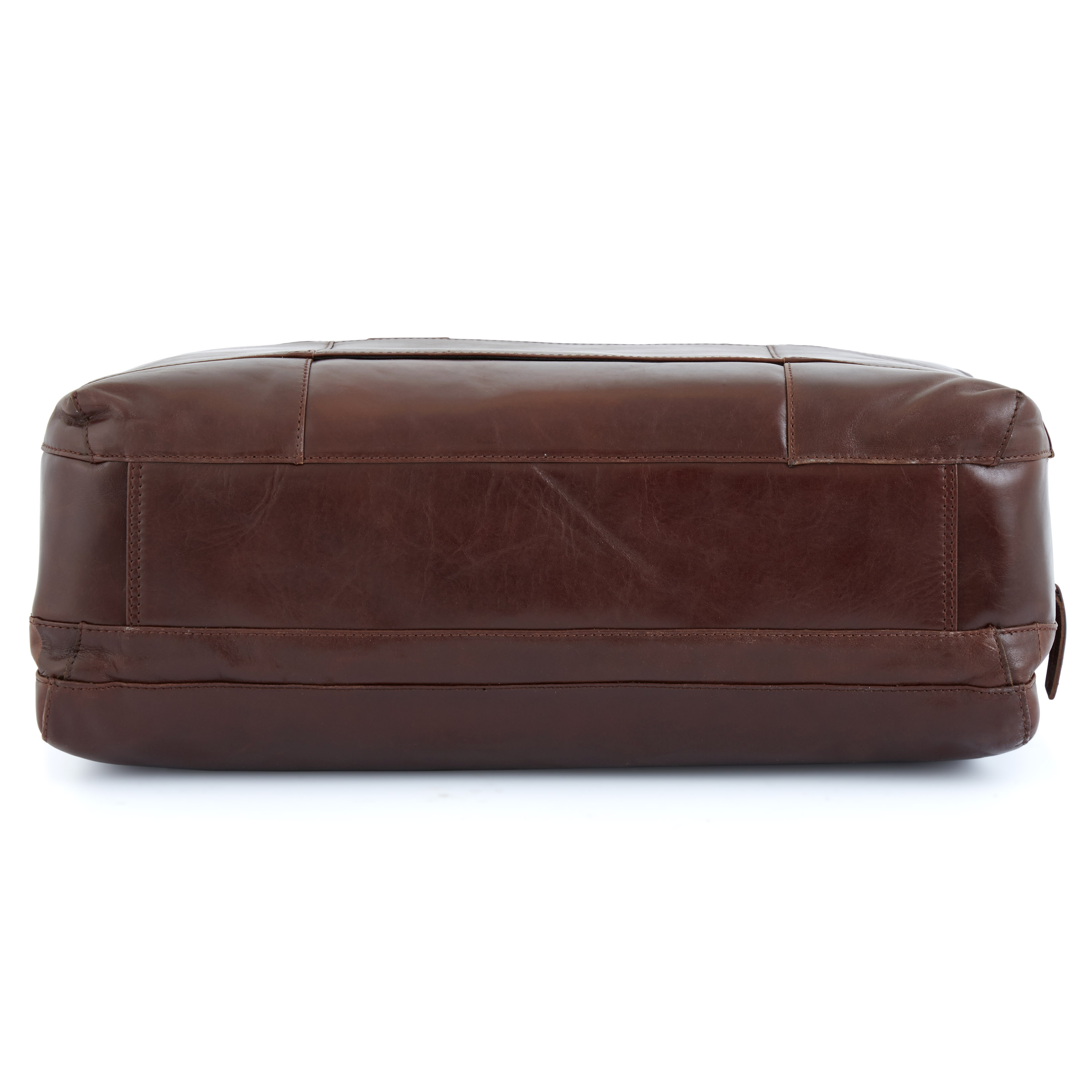 Голяма кафява чанта за през рамо Jasper - 6