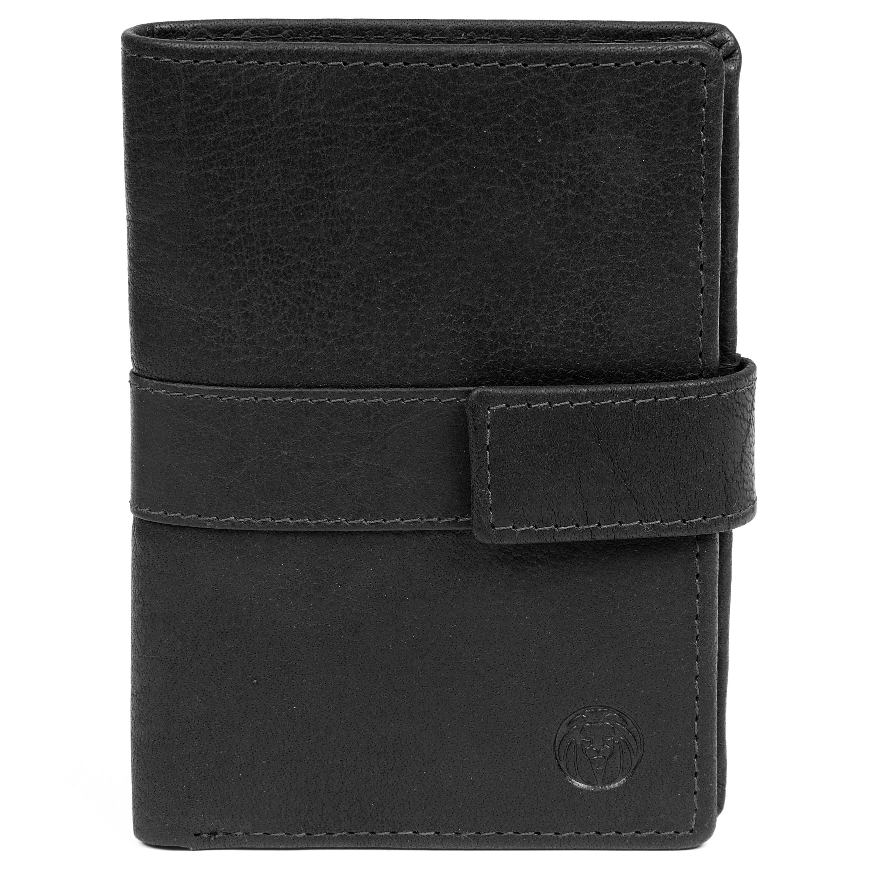 Portefeuille Montreal business en cuir noir RFID - 3