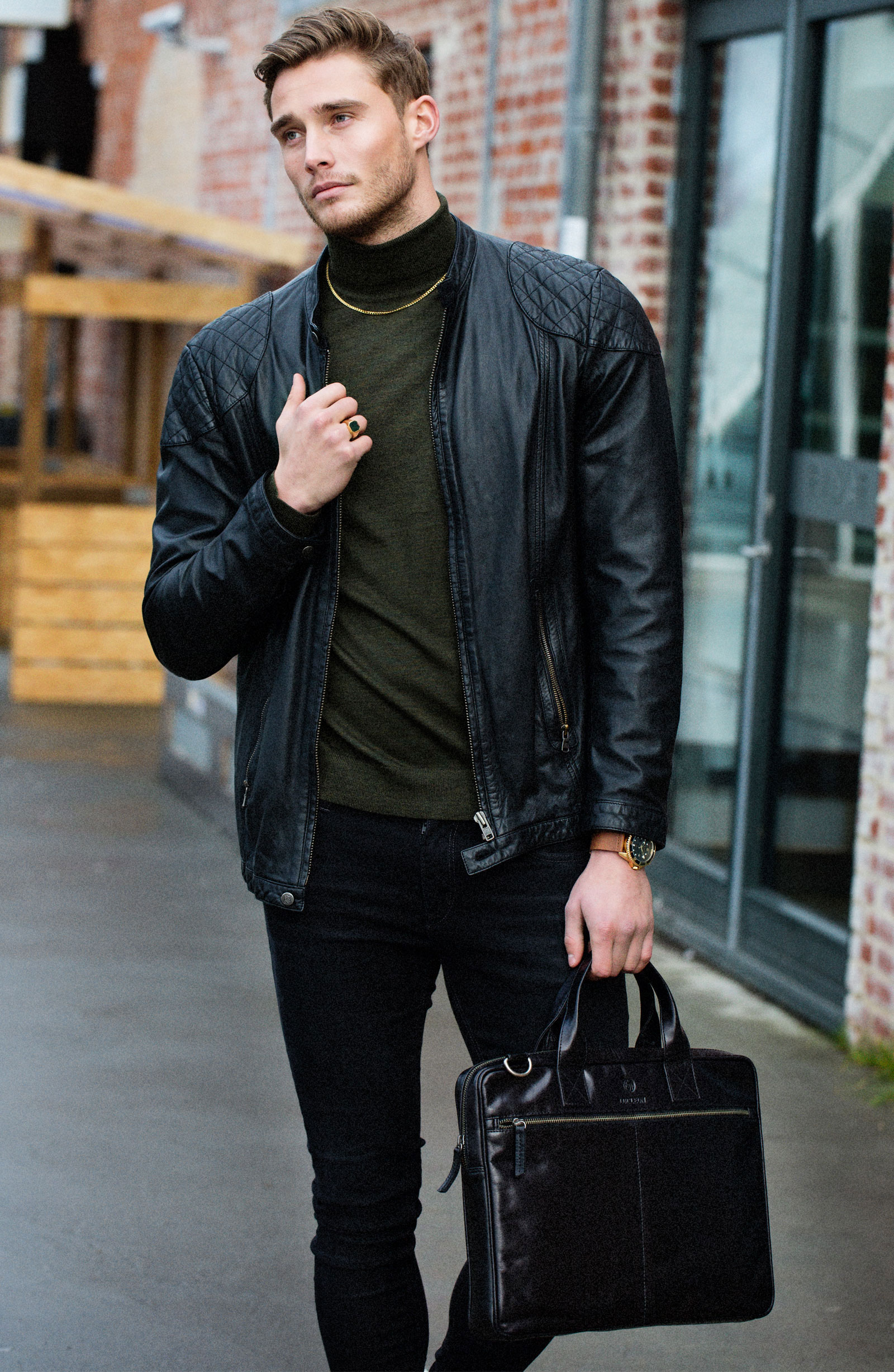 Bloodstone Signet 925s 18K Gold-Plated Classic Ring - 6