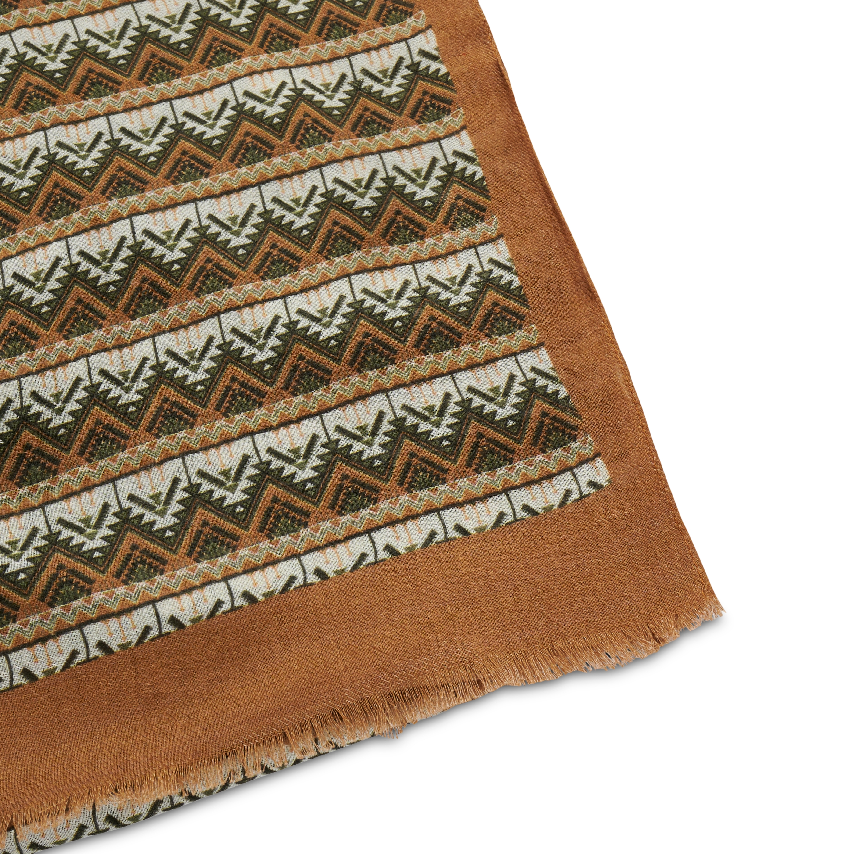 Eșarfă din bumbac Bren Brux - 2