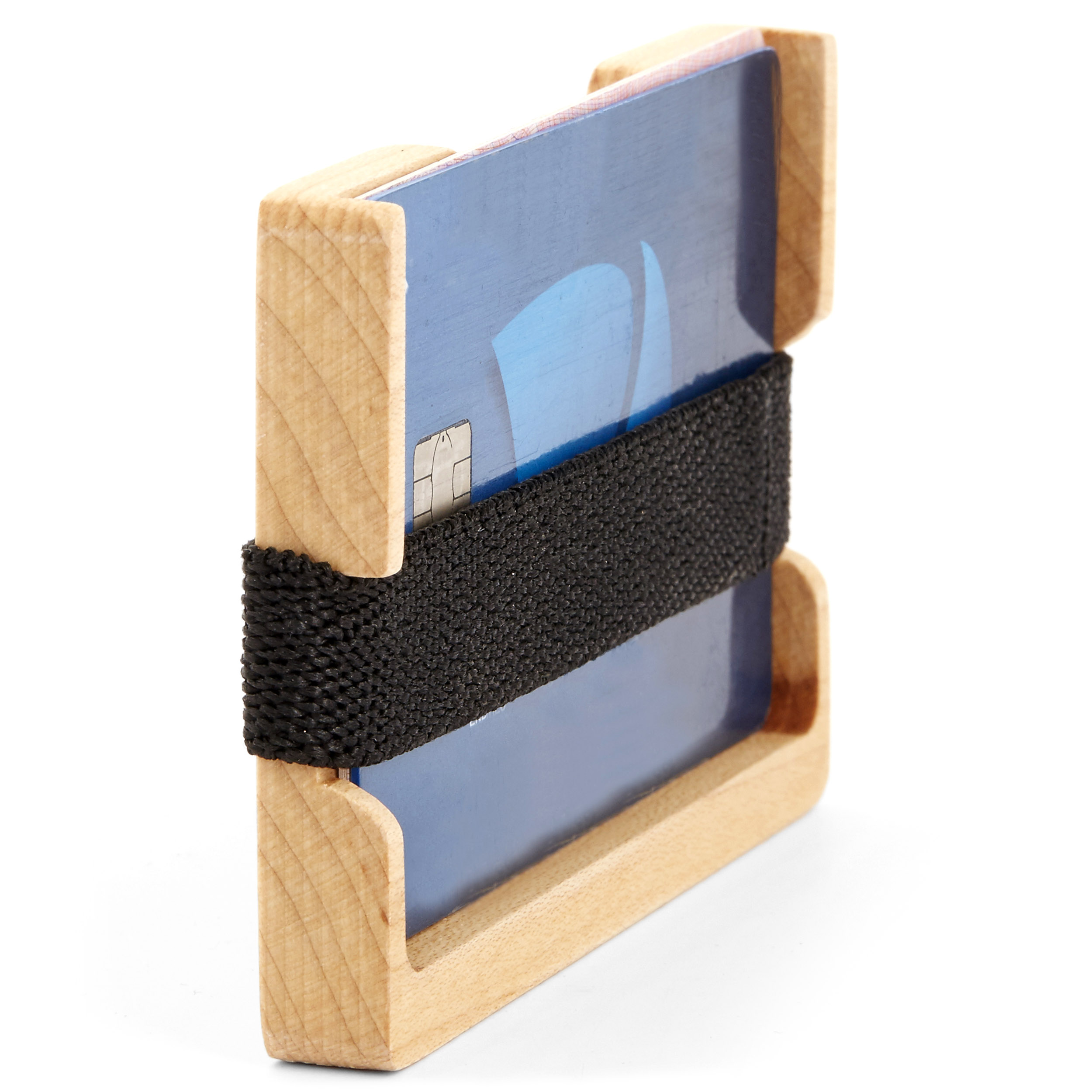 Maple Wood Card Holder - 2