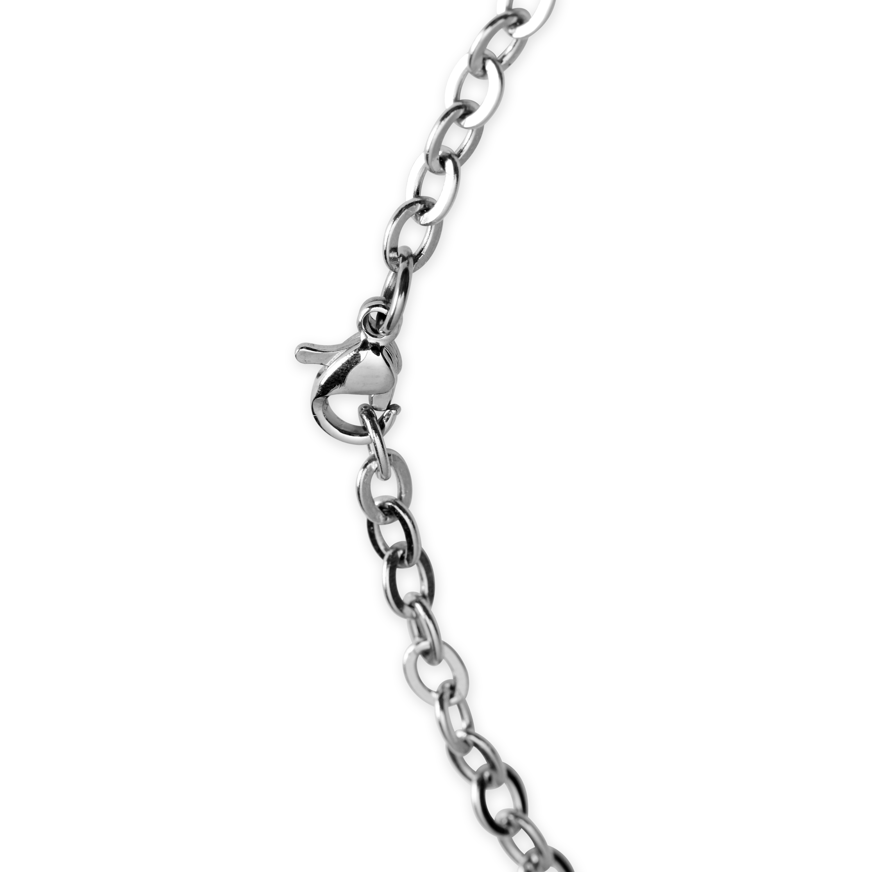 Arany tónusú Szent-Benedek-medálos acél nyaklánc - 4