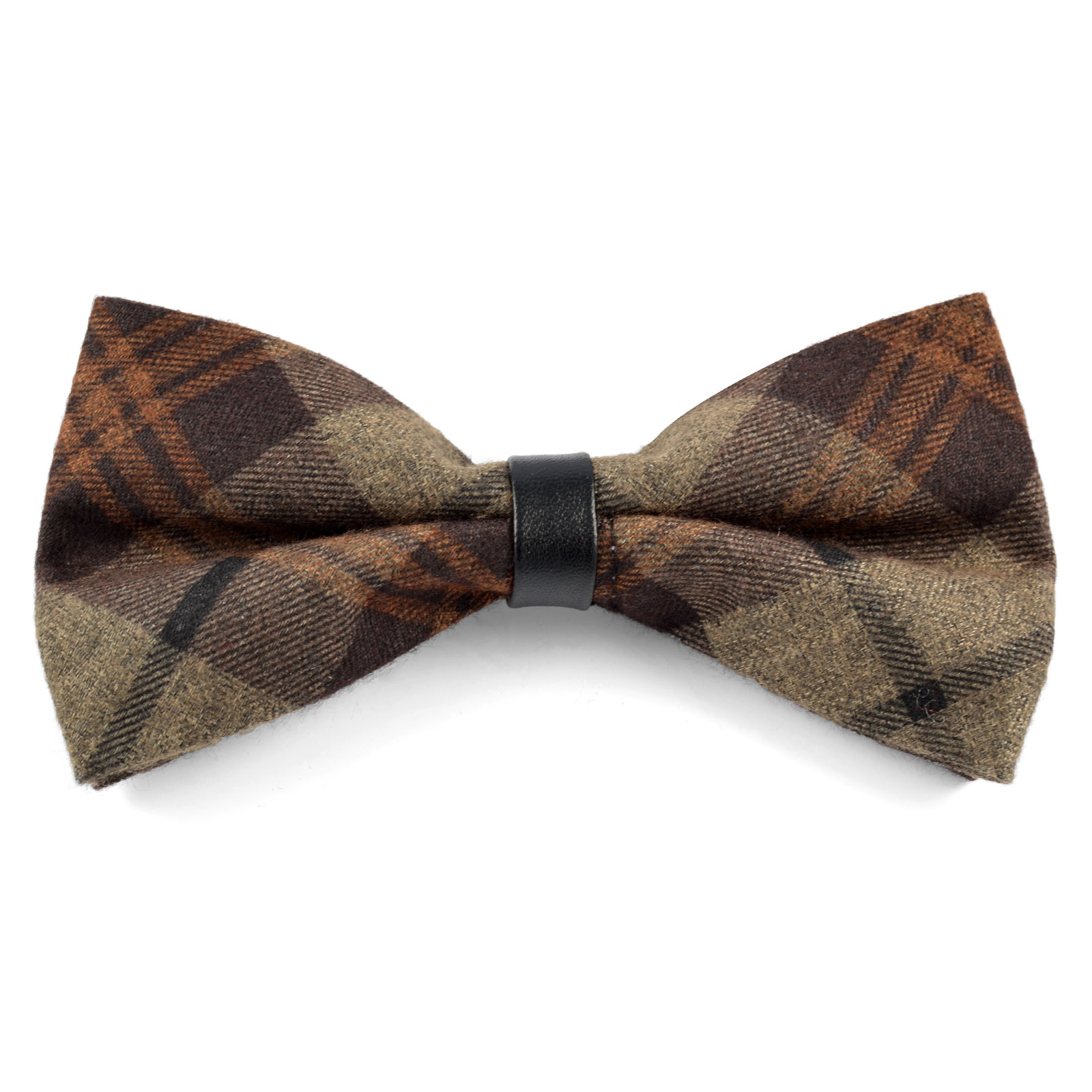 Brun Ternet Uld Butterfly - 1