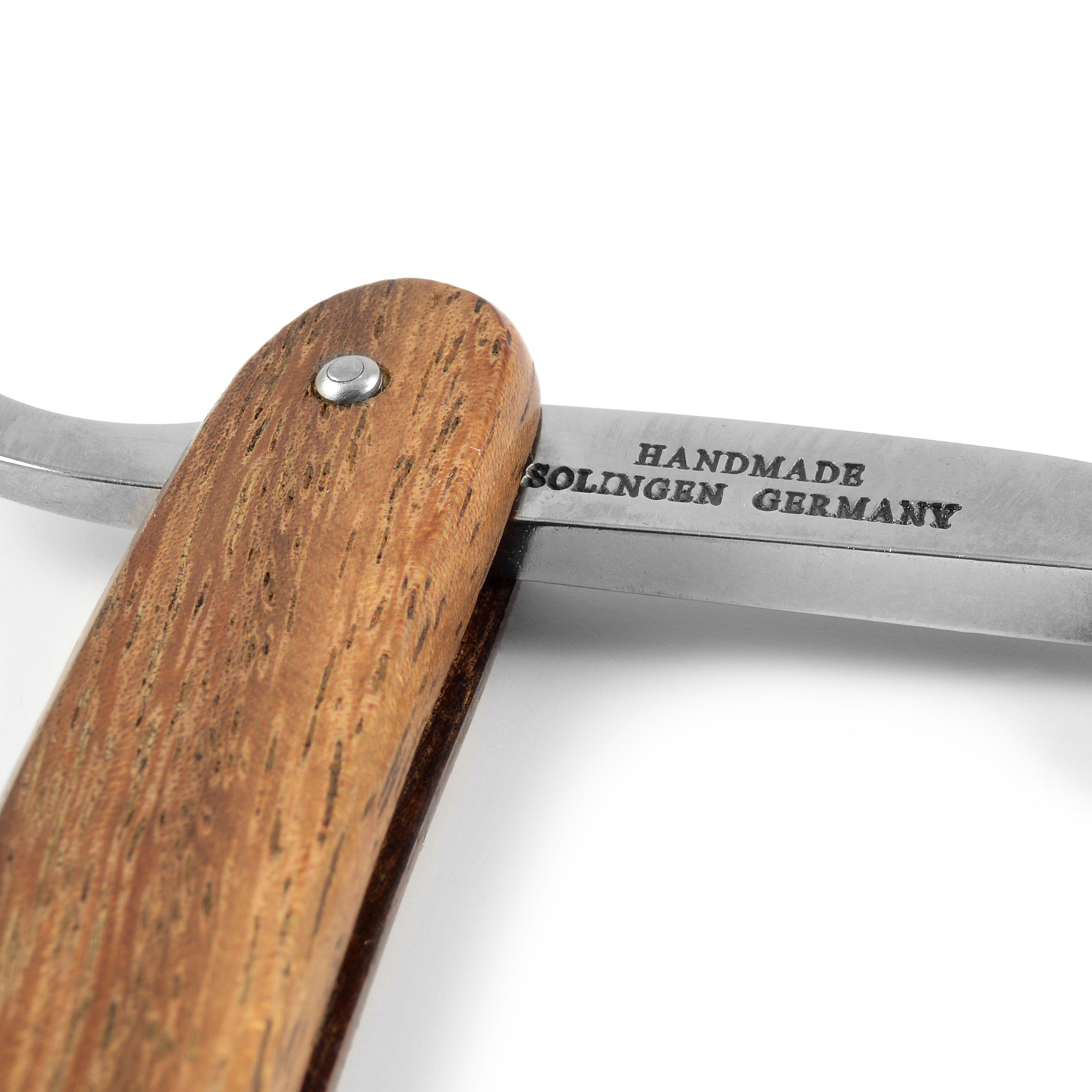 Valnøddetræ 5/8 Deluxe Barberkniv - 7