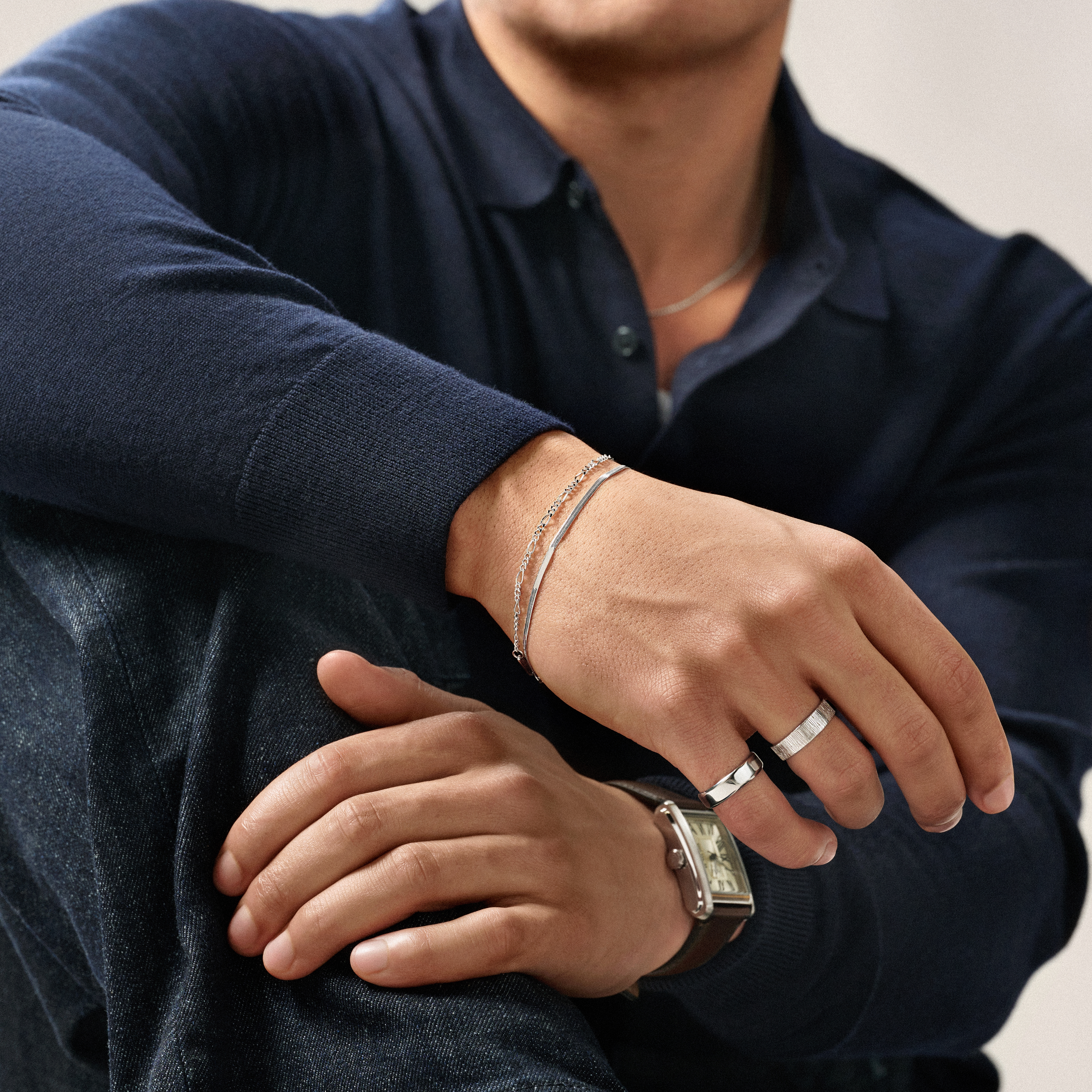 Argentia | Simple Rounded Sterling Silver Ring - 2