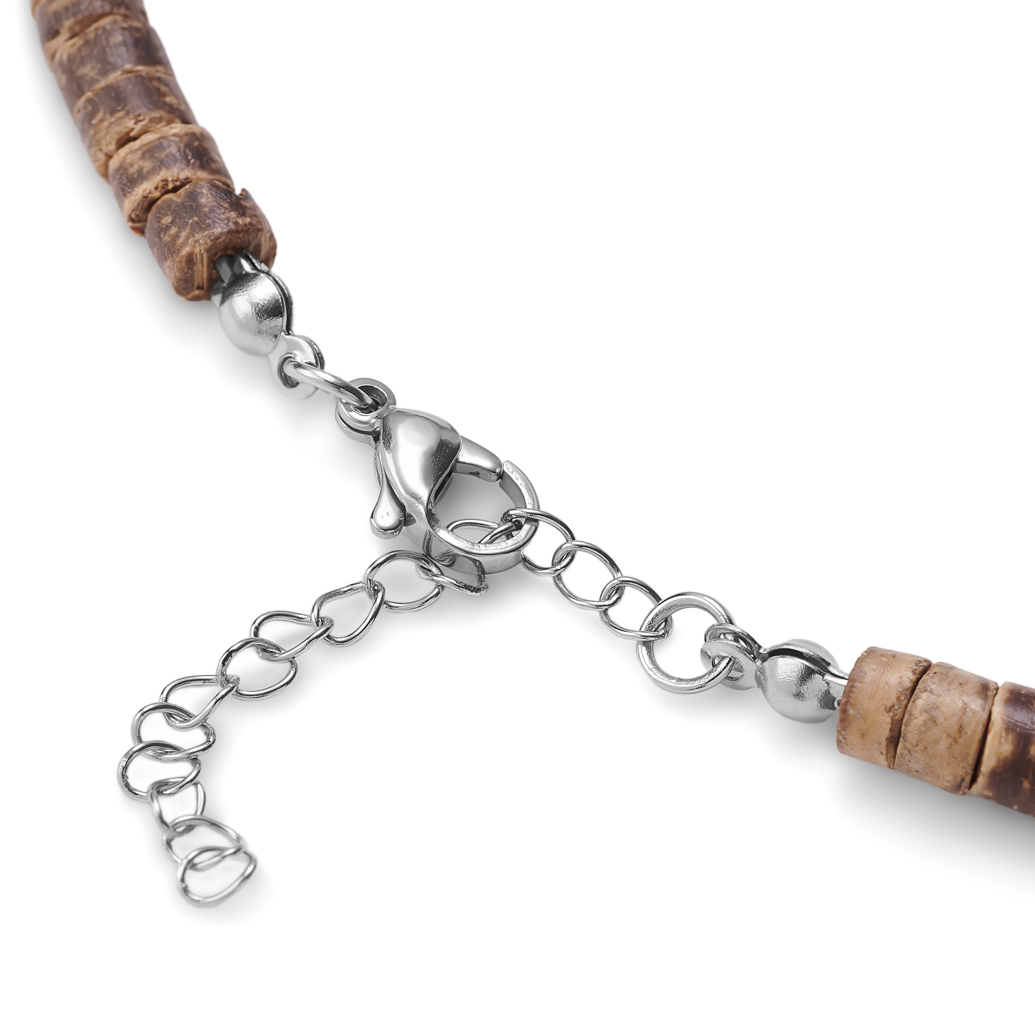 Kokos og Tigerøye Surfer Halskjede - 5