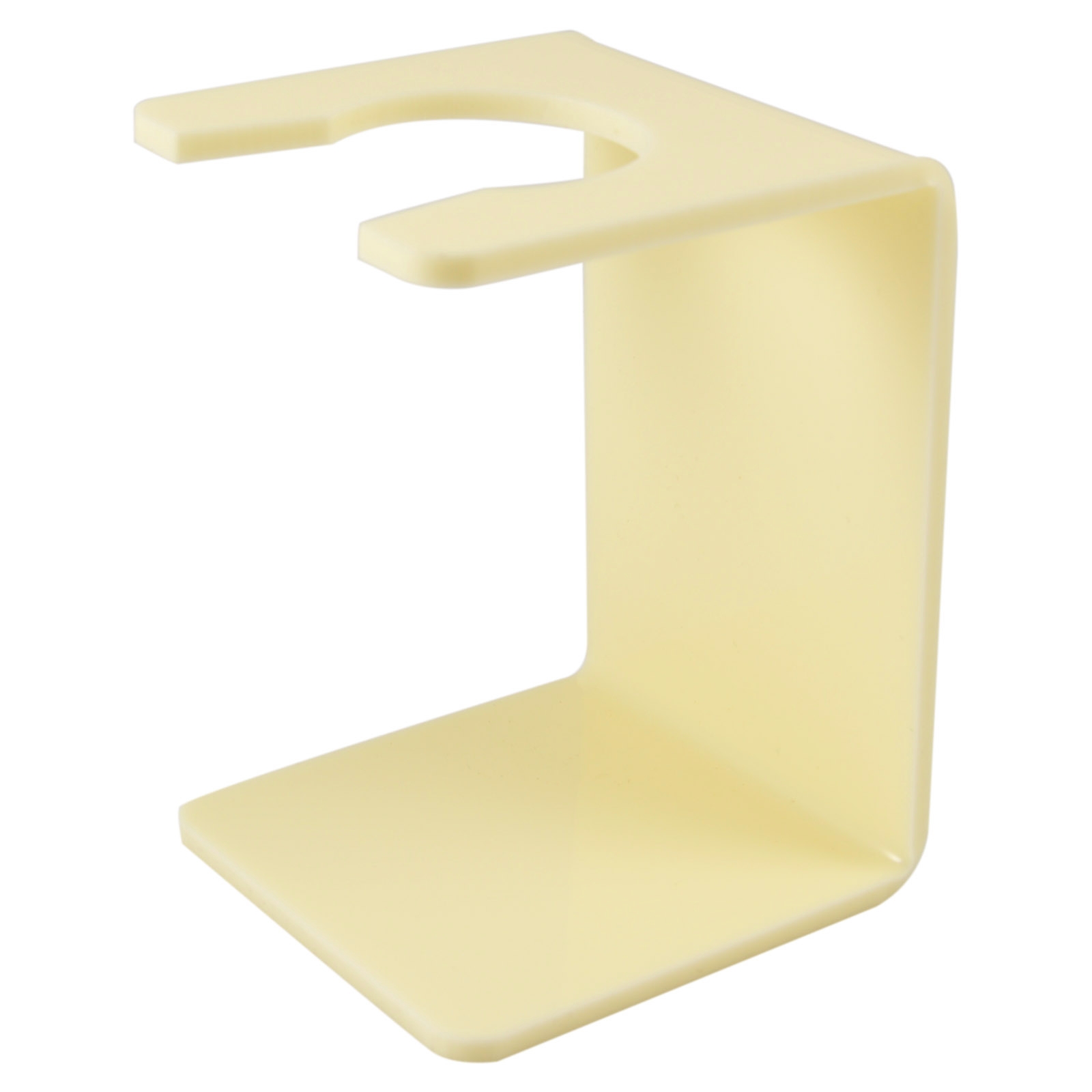 Soporte para brocha de afeitar color crema - 1