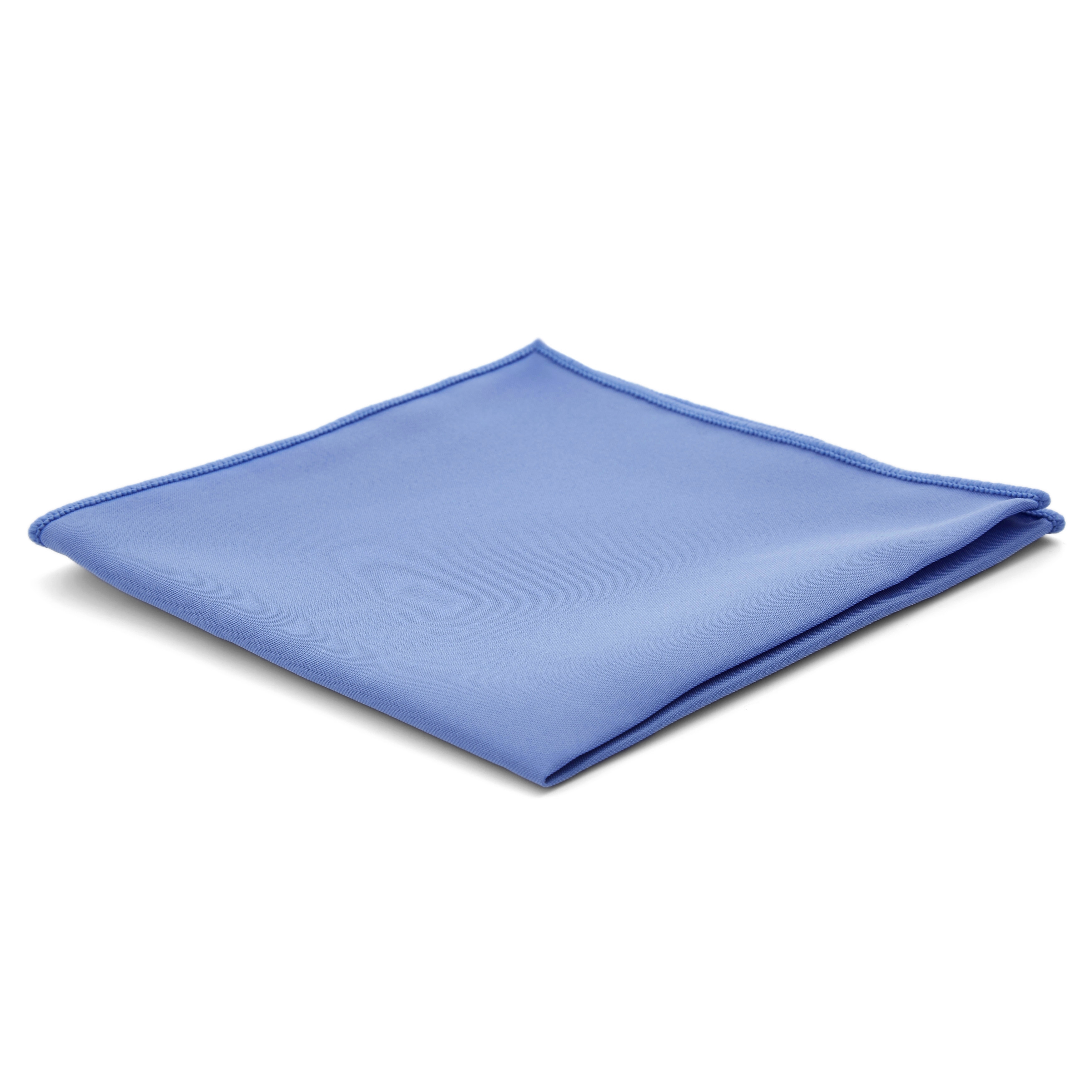 Set de pañuelos de bolsillo en blanco y azul celeste - 3