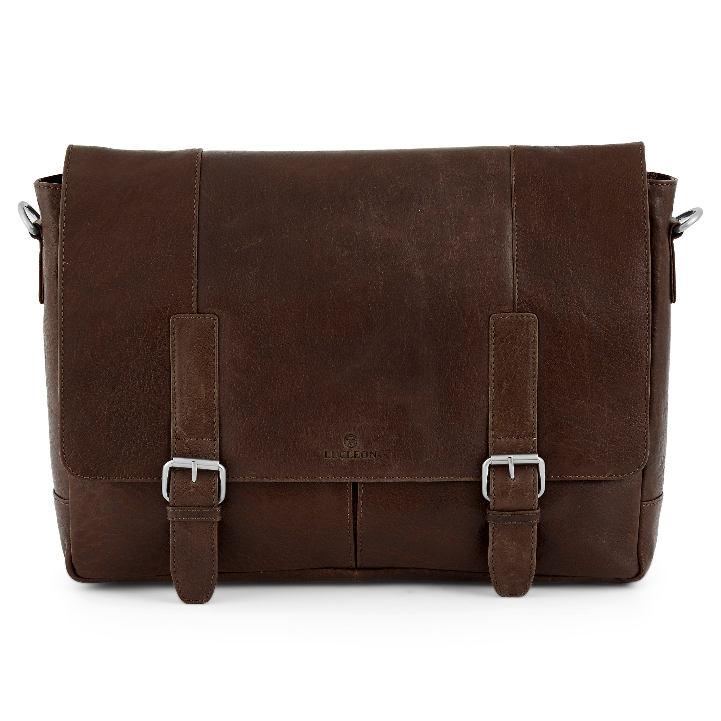 Brązowa klasyczna torba na ramię California - 2