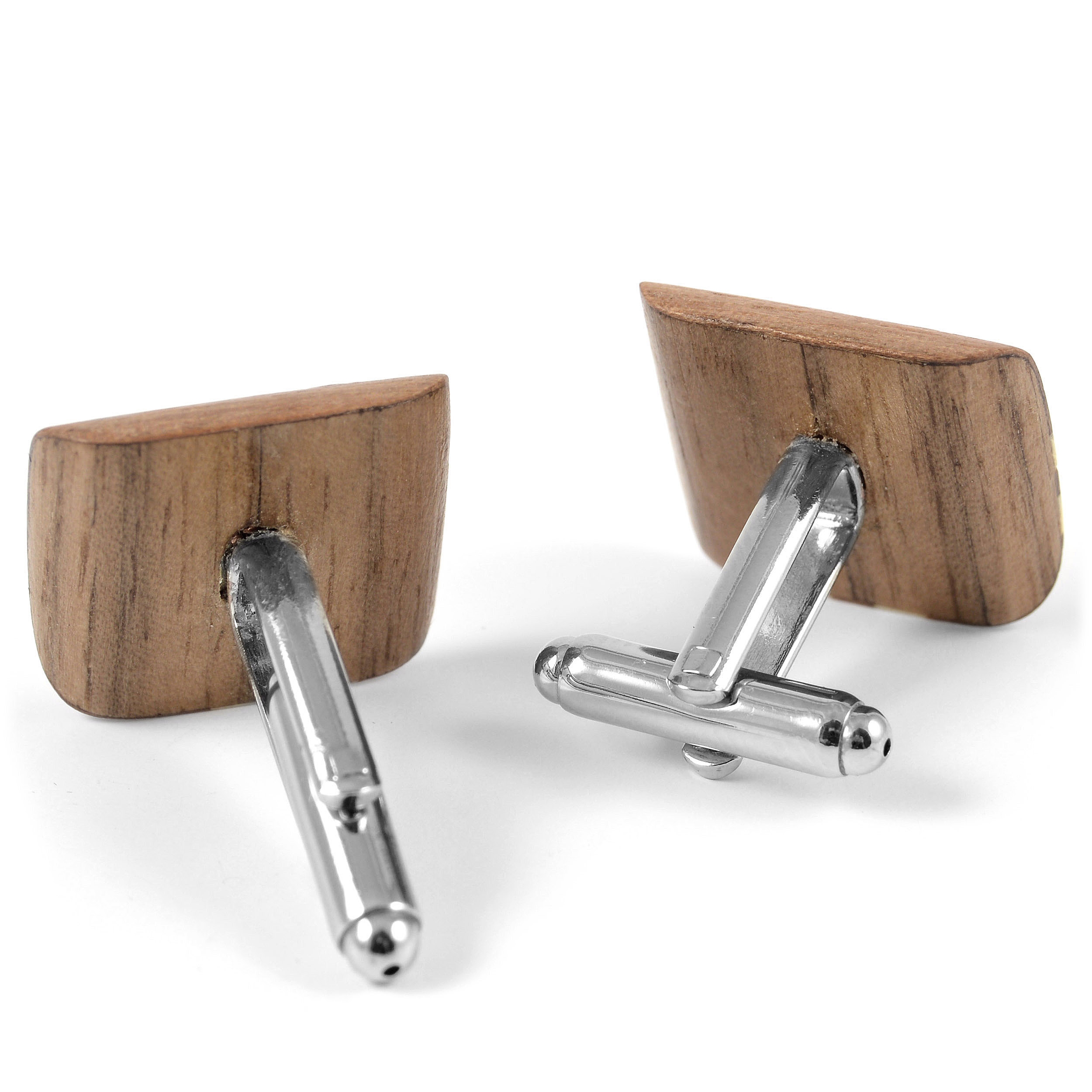 Walnut & Maple Wood Matching Set - 4