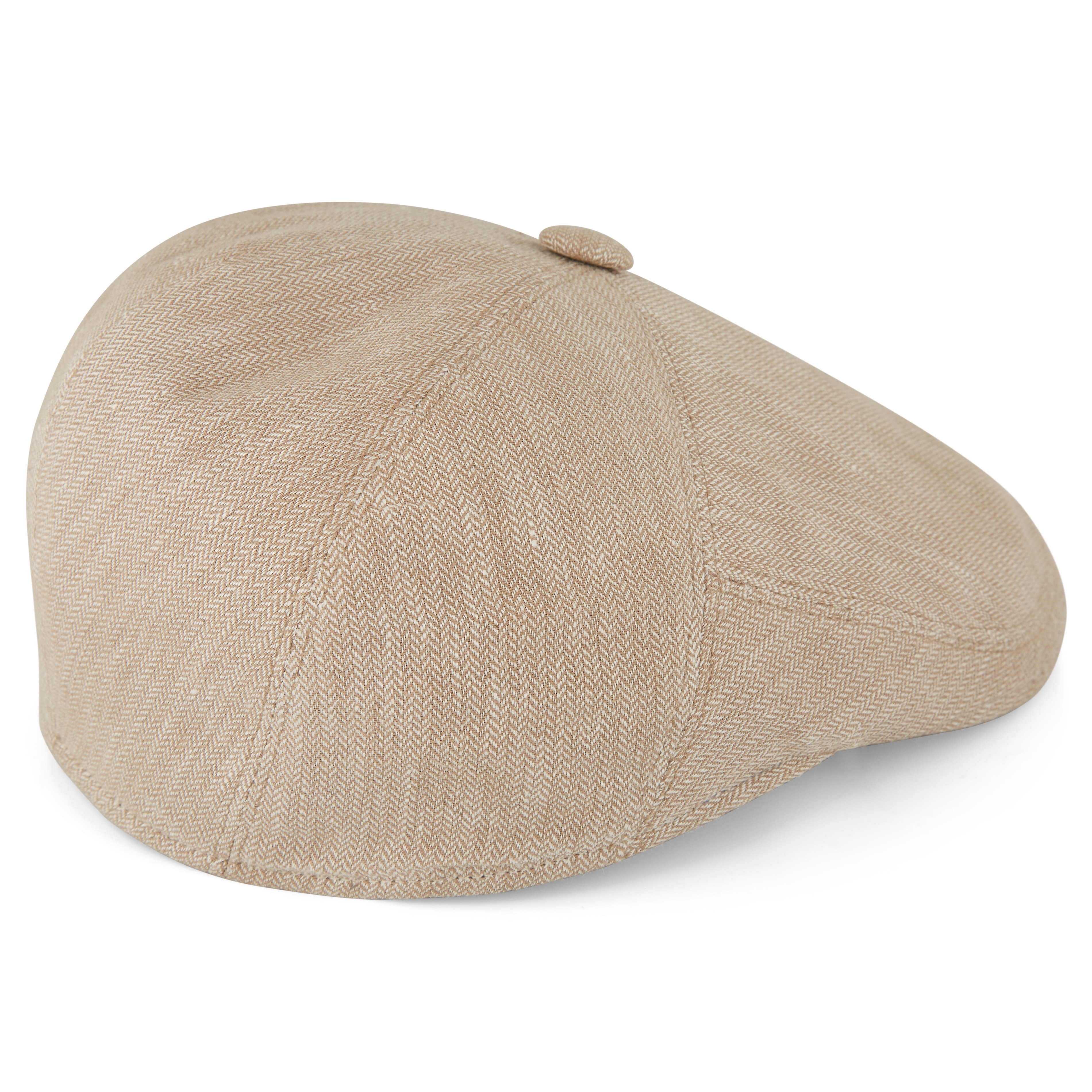 Beige Molise flat cap -lakki - 3